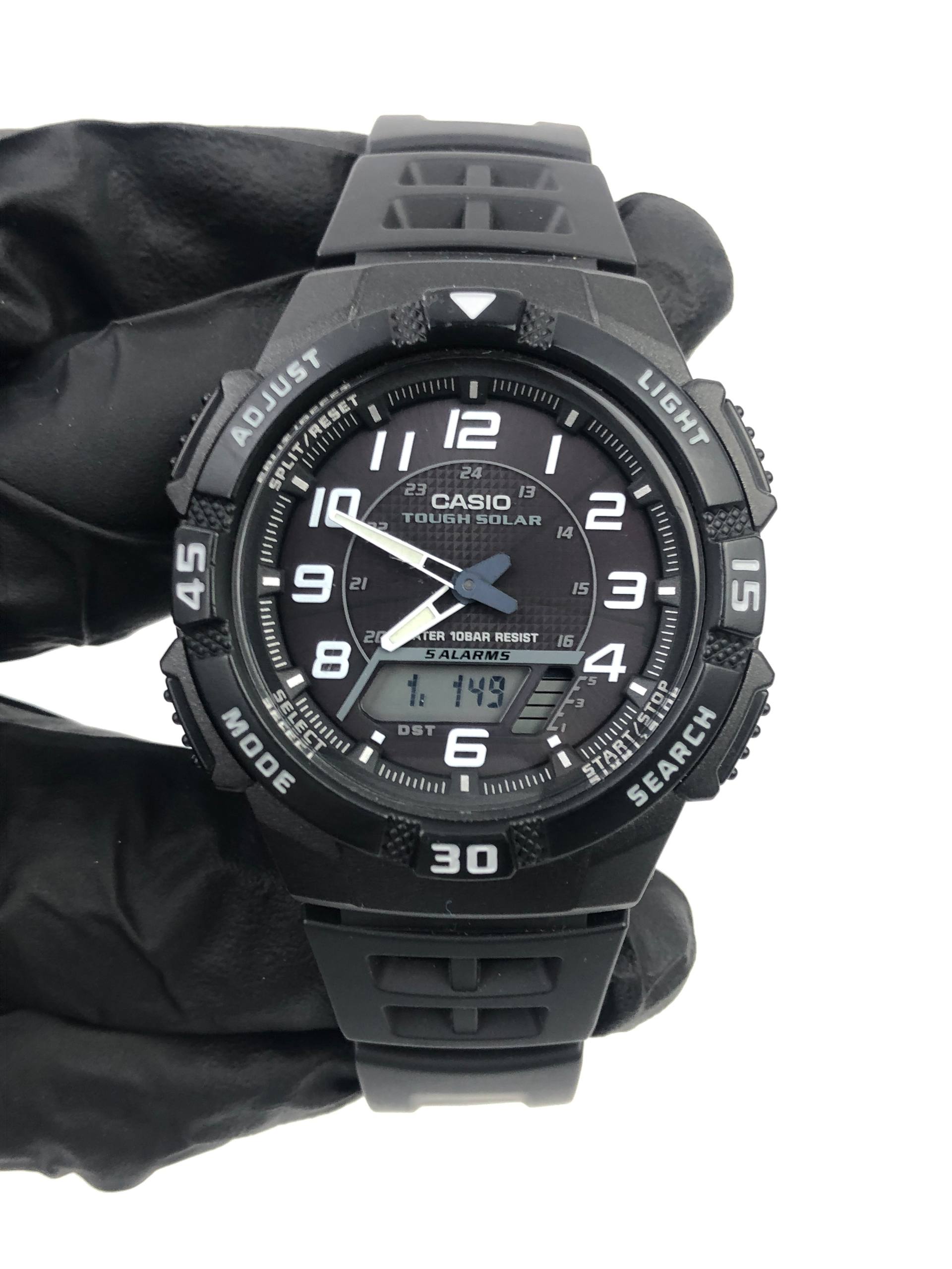 CASIO AQ-S800W TOUGH SOLAR ANA DIGI 100M SPORT WATCH - Gambar 2