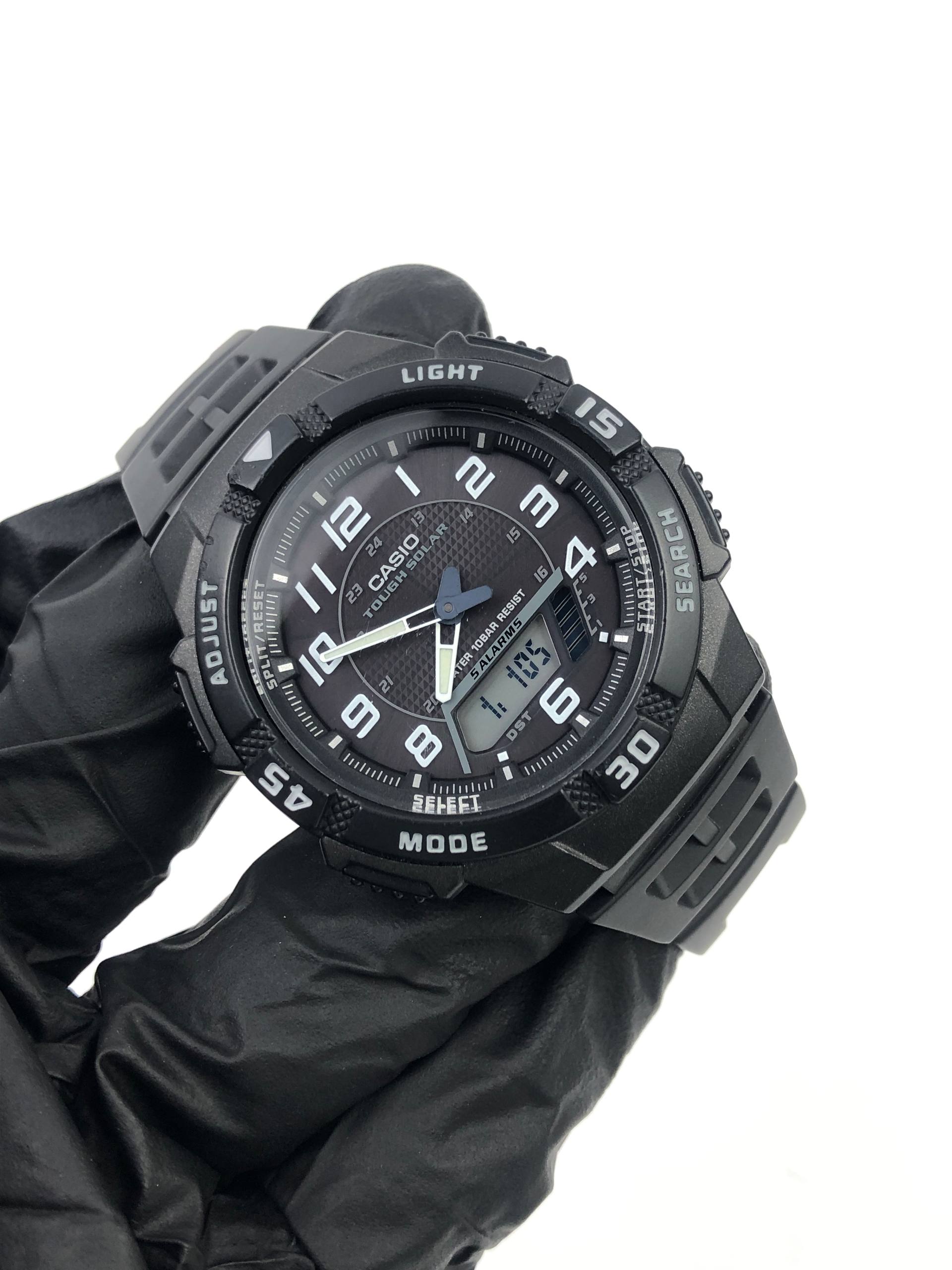 CASIO AQ-S800W TOUGH SOLAR ANA DIGI 100M SPORT WATCH - Gambar 4