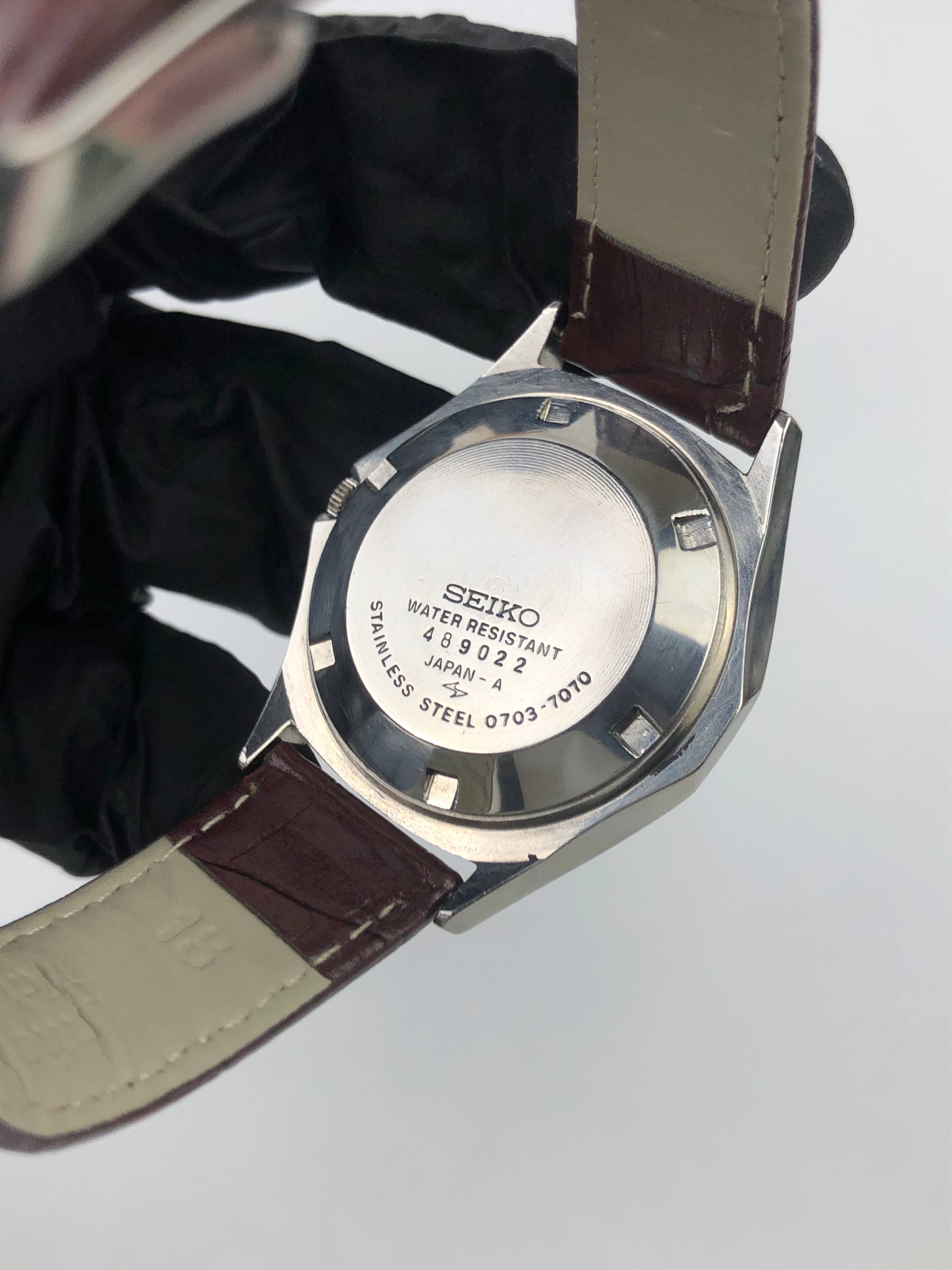 SEIKO ELNIX CAL 0703 ELECTRONIC DAY DATE VINTAGE - Gambar 7