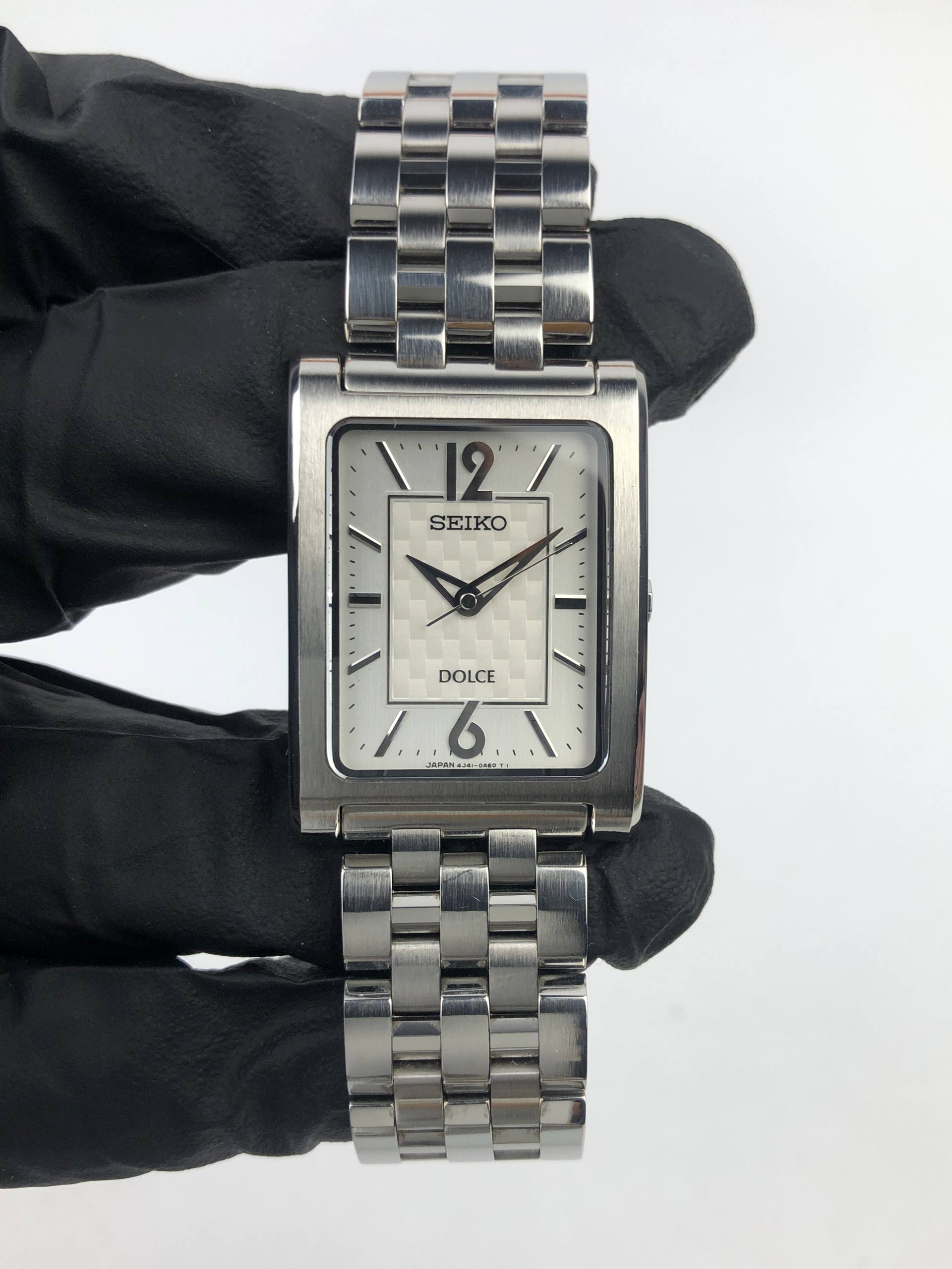 SEIKO DOLCE 4J41 HAQ QUARTZ TANK SAPPHIRE CRYSTAL JDM MADE IN JAPAN ORIGINAL - Gambar 3