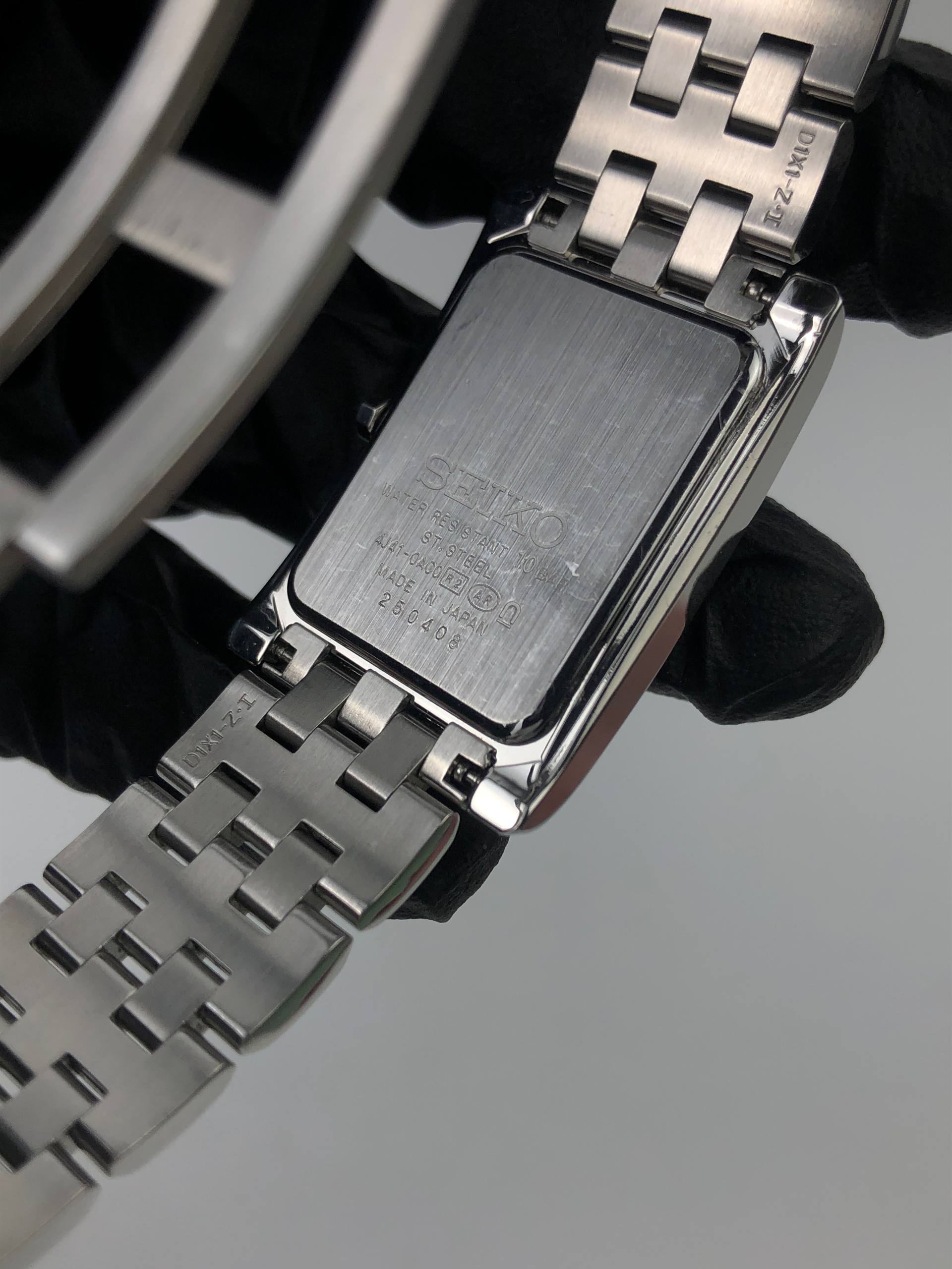 SEIKO DOLCE 4J41 HAQ QUARTZ TANK SAPPHIRE CRYSTAL JDM MADE IN JAPAN ORIGINAL - Gambar 9