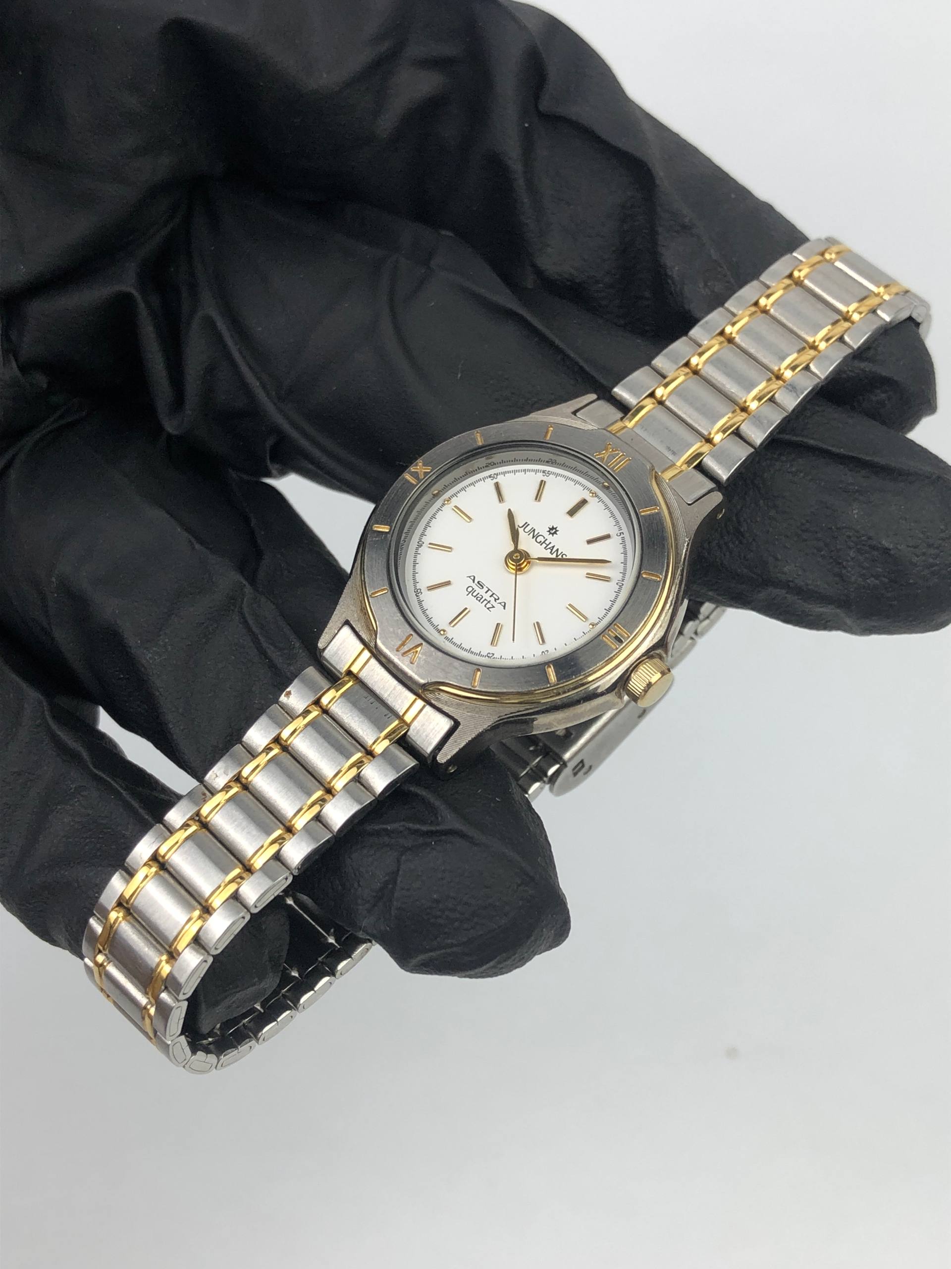 JUNGHANS ASTRA QUARTZ TWO TONE - Gambar 3