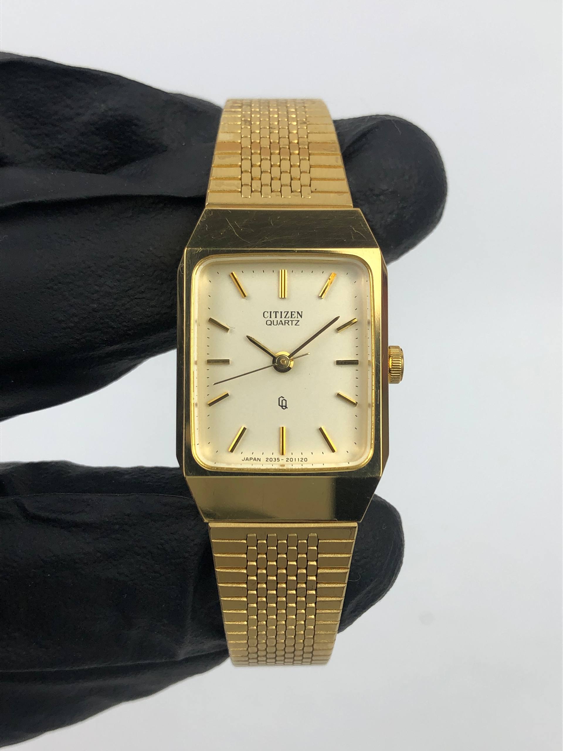 CITIZEN CRYSTON QUARTZ RECTANGLE LADIES - Gambar 2