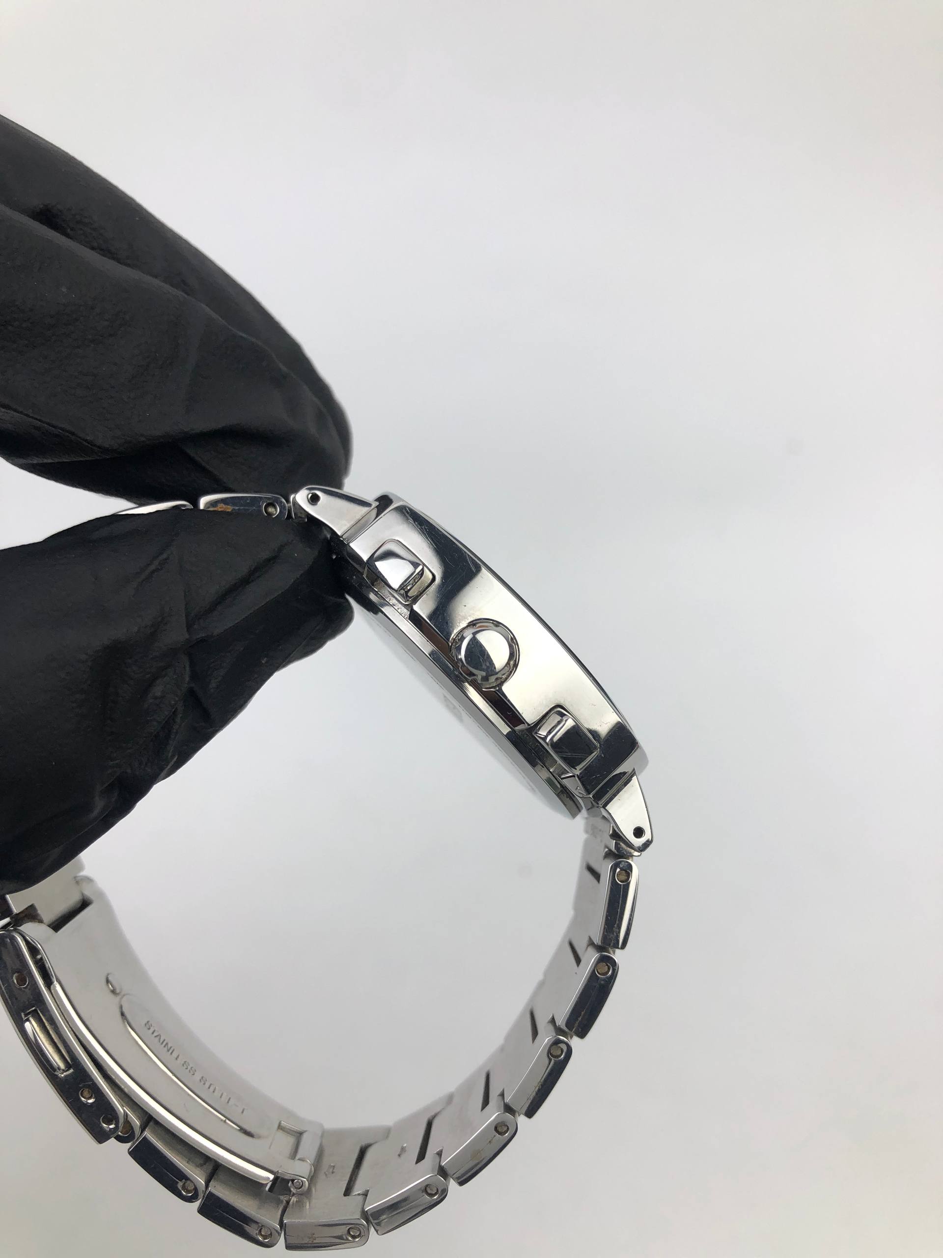 MICHAEL KLEIN PURPLE DIAL MULTIFUNCTION STEEL BRACELET - Gambar 5