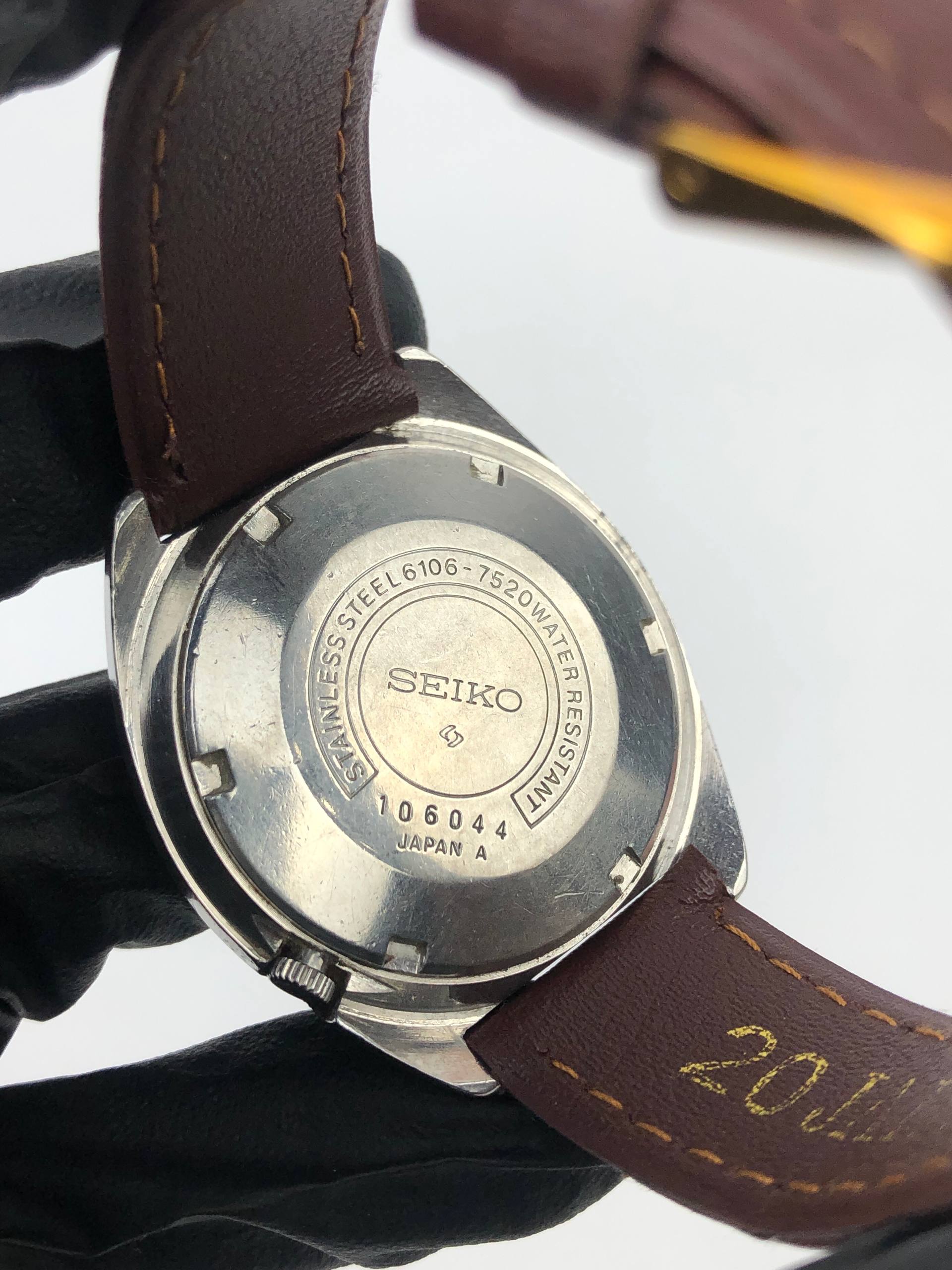 SEIKO 5ACTUS SS 23 JEWELS AUTOMATIC SILVER DIAL DAY DATE JAPAN - Gambar 8