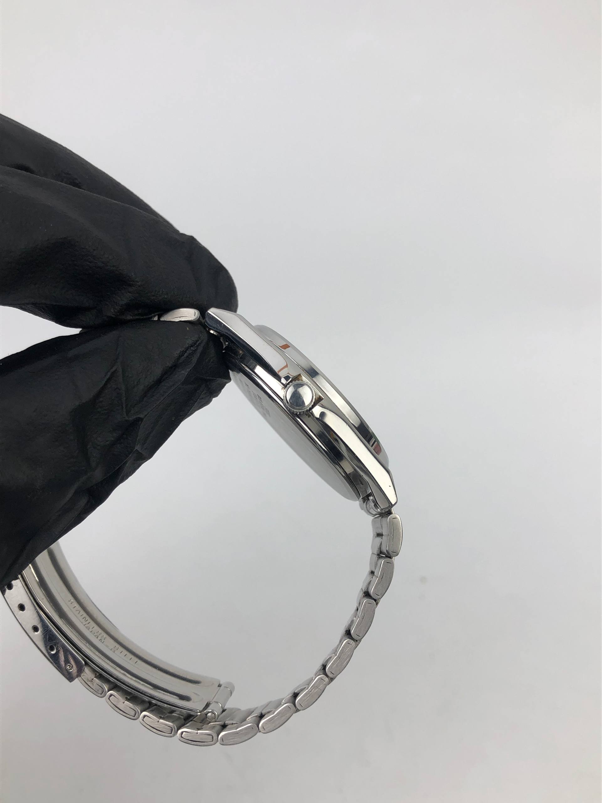 SEIKO SPIRIT JDM WHITE ARABIC DIAL DAY DATE STAINLESS STEEL JAPAN - Gambar 5