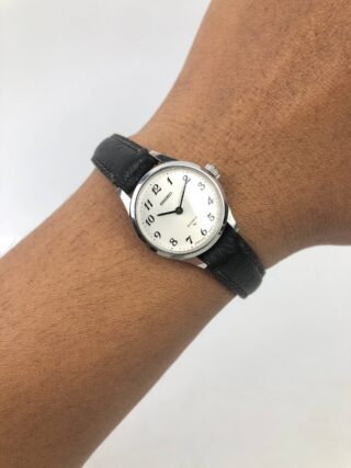 SEIKO 2420-0180 24 JEWELS WHITE ARABIC DIAL AUTOMATIC WATCH