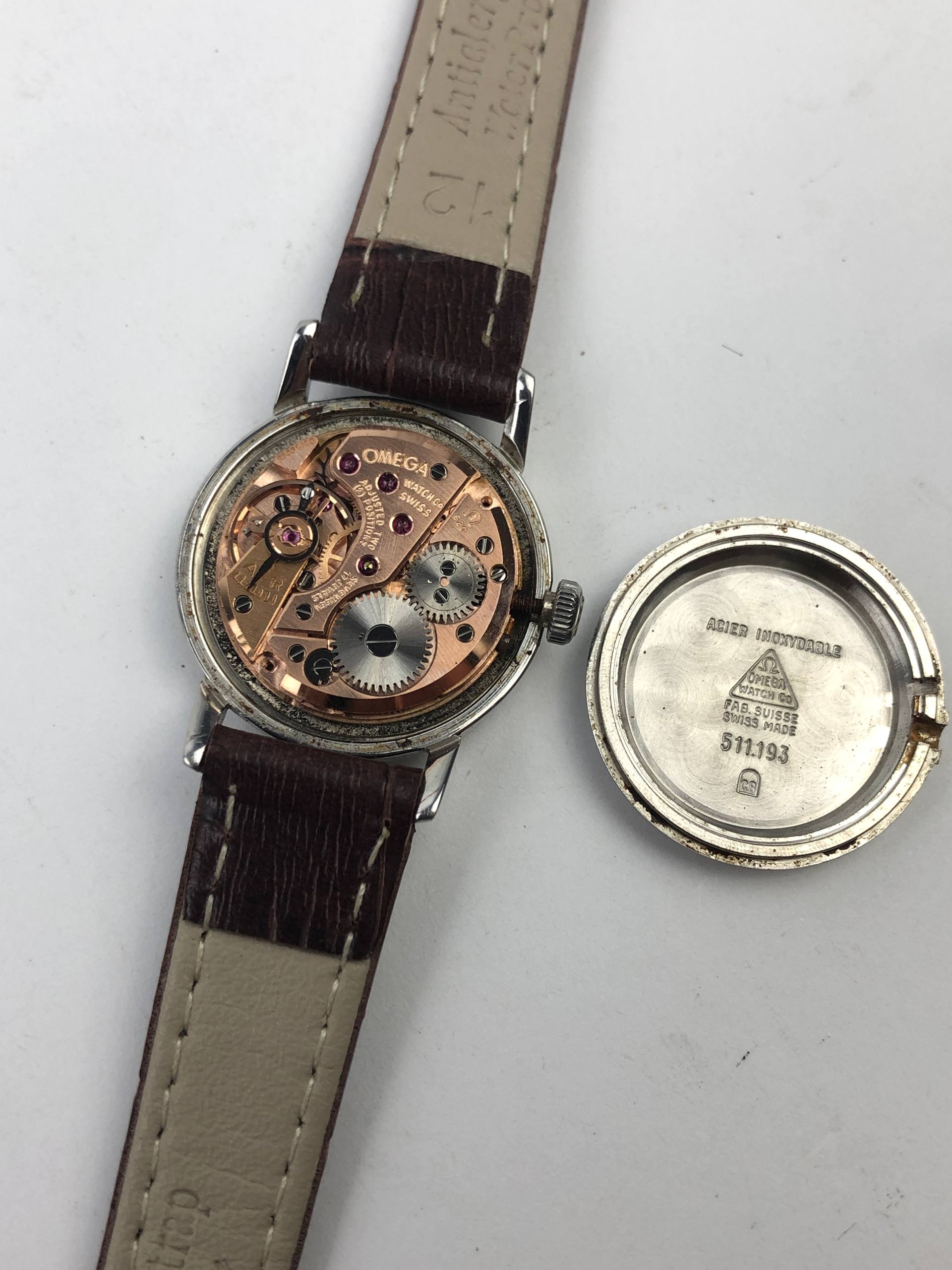 VINTAGE OMEGA LADIES SWISS MADE CHAMPAGNE SUNBURST DIAL MANUAL WIND DRESS WATCH - Gambar 8