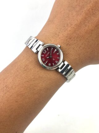 CITIZEN XC DURATECT ECO-DRIVE BURGUNDY DIAL LADIES WATCH
