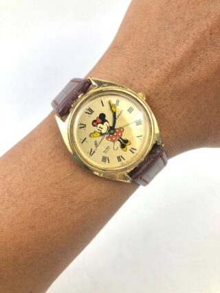 ALBA DISNEY MINNIE MOUSE ROMAN DIAL LADIES WATCH