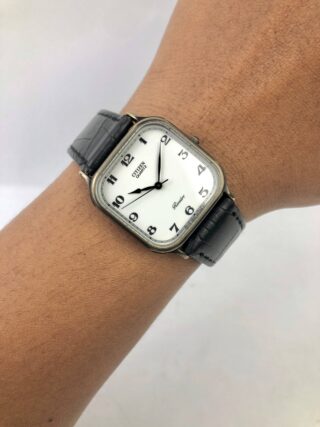CITIZEN RIVIÈRE QUARTZ WHITE DIAL ARABIC NUMERAL