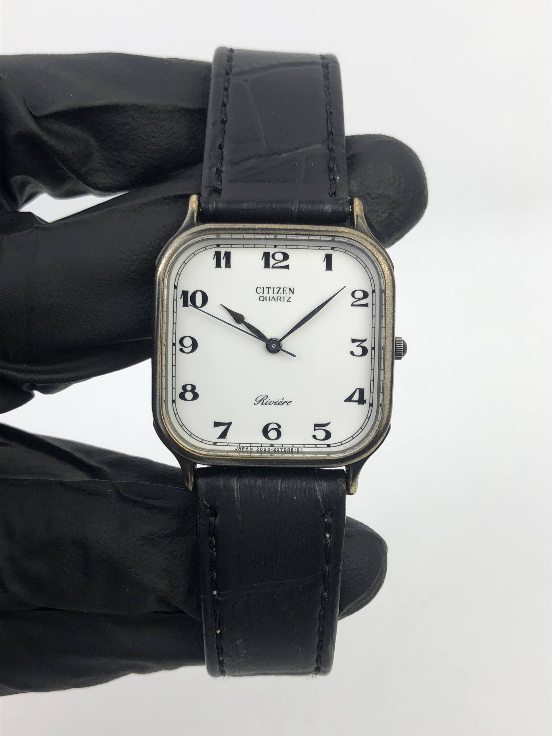 CITIZEN RIVIÈRE QUARTZ WHITE DIAL ARABIC NUMERAL - Gambar 2