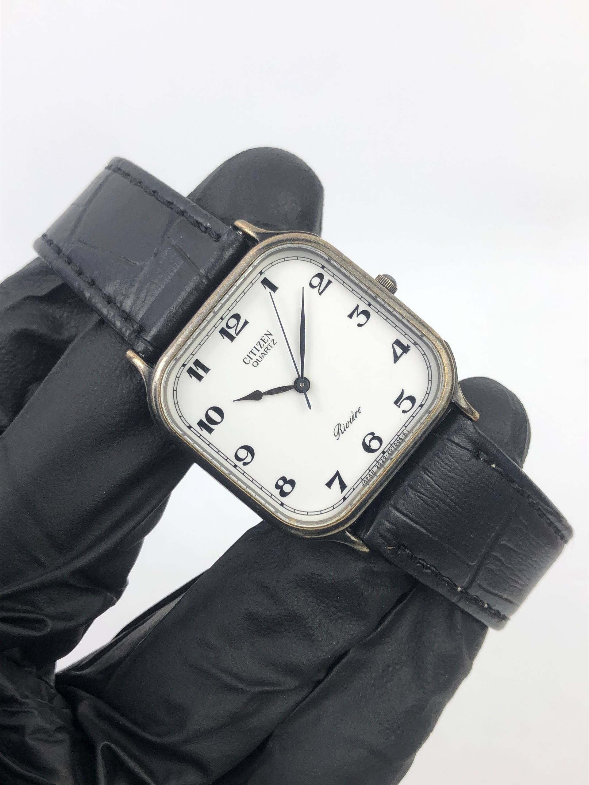 CITIZEN RIVIÈRE QUARTZ WHITE DIAL ARABIC NUMERAL - Gambar 4