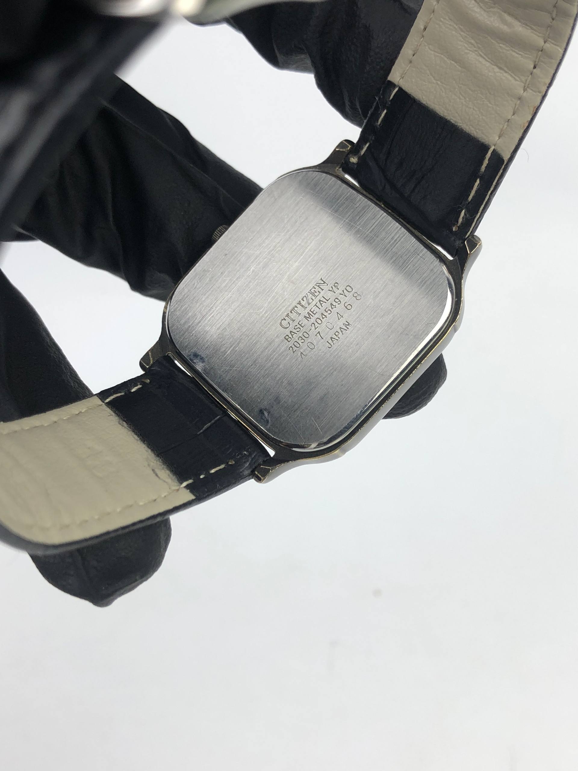 CITIZEN RIVIÈRE QUARTZ WHITE DIAL ARABIC NUMERAL - Gambar 7