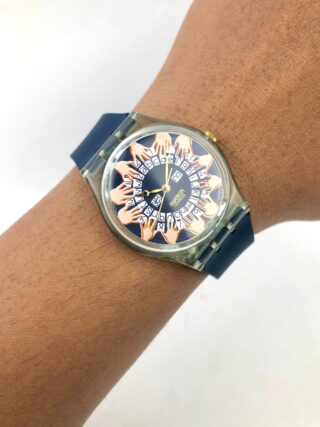 SWATCH GENT ART SPECIAL SWISS QUARTZ HANDS GRAPHIC DIAL