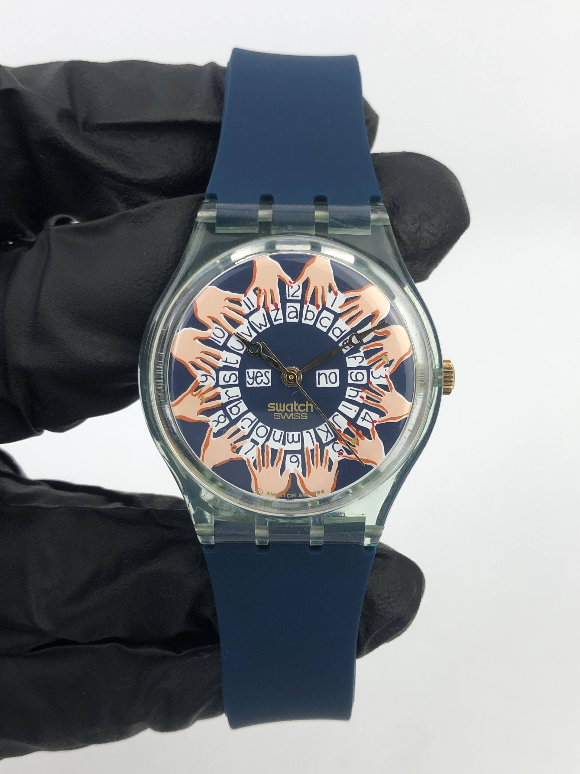 SWATCH GENT ART SPECIAL SWISS QUARTZ HANDS GRAPHIC DIAL - Gambar 2
