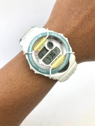 CASIO BABY-G X-TREME SHOCK RESIST WHITE MINT DIGITAL VINTAGE WATCH