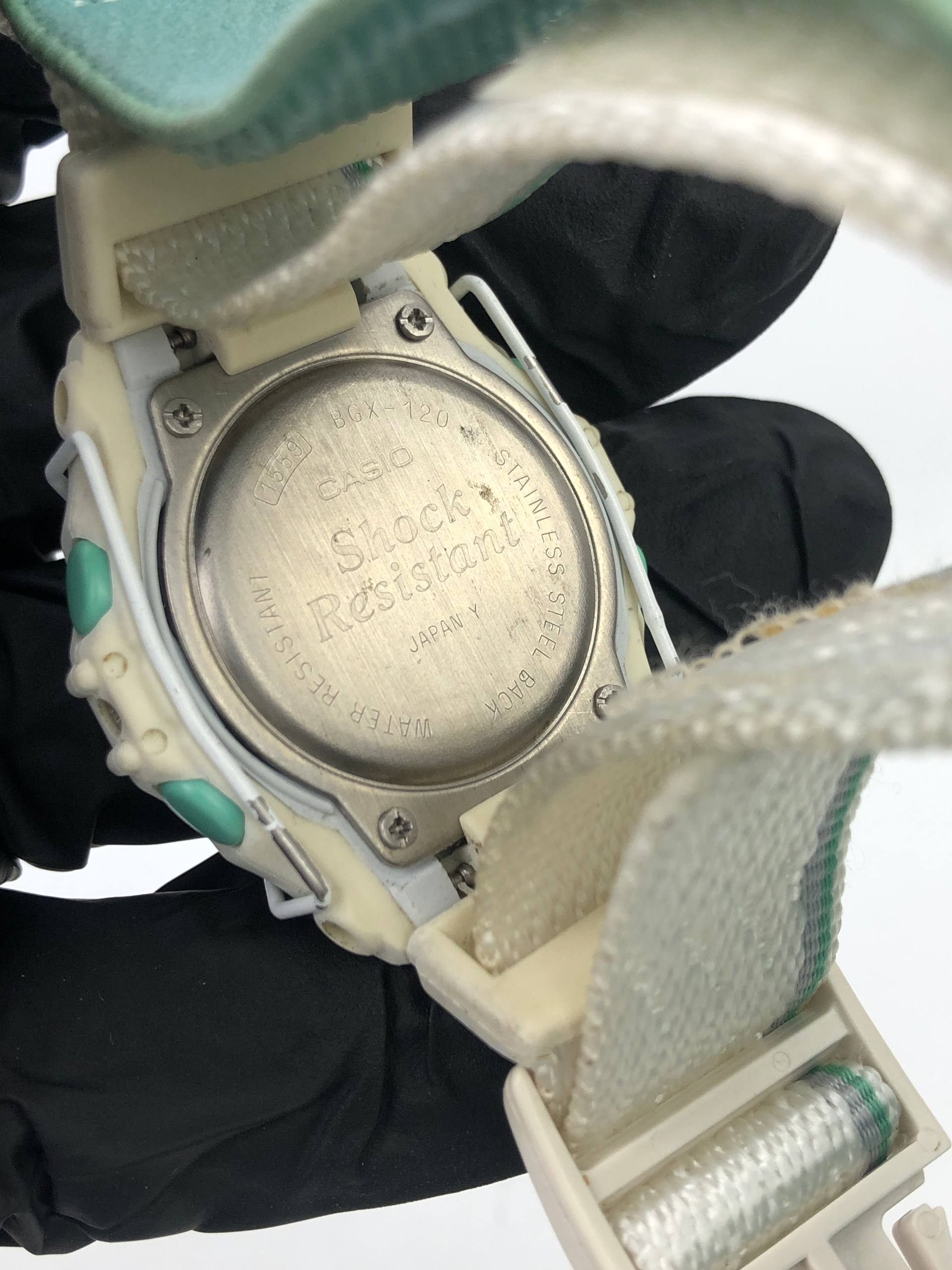 CASIO BABY-G X-TREME SHOCK RESIST WHITE MINT DIGITAL VINTAGE WATCH - Gambar 9