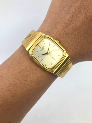 CITIZEN LINEN TV CASE INTEGRATED BRACELET QUARTZ