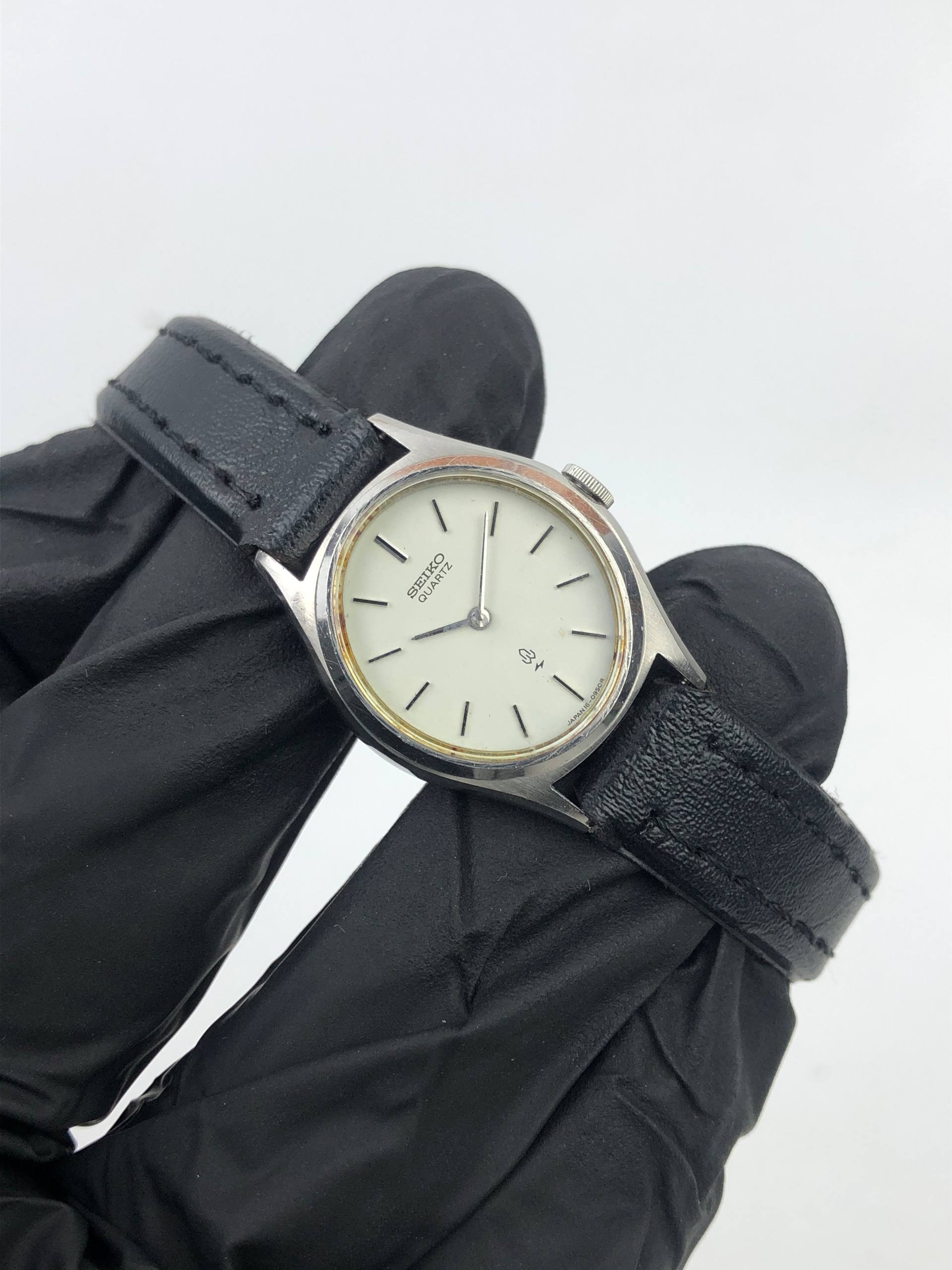 SEIKO QUARTZ 16-5340 CREAM DIAL VINTAGE LADIES JAPAN WATCH - Gambar 4