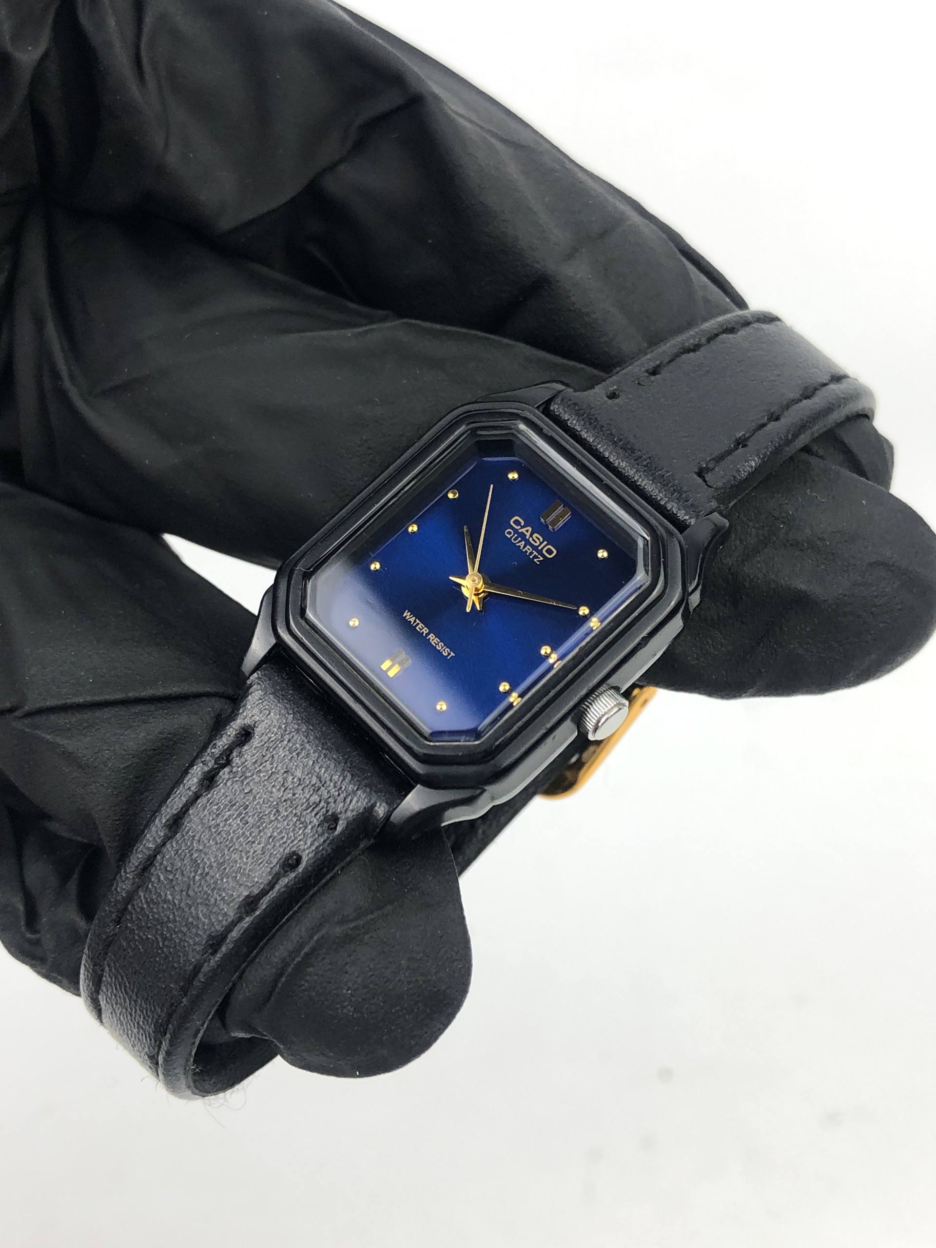 CASIO LQ-142 BLUE SUNBURST DIAL QUARTZ WATER RESIST ORIGINAL JAPAN WATCH - Gambar 3