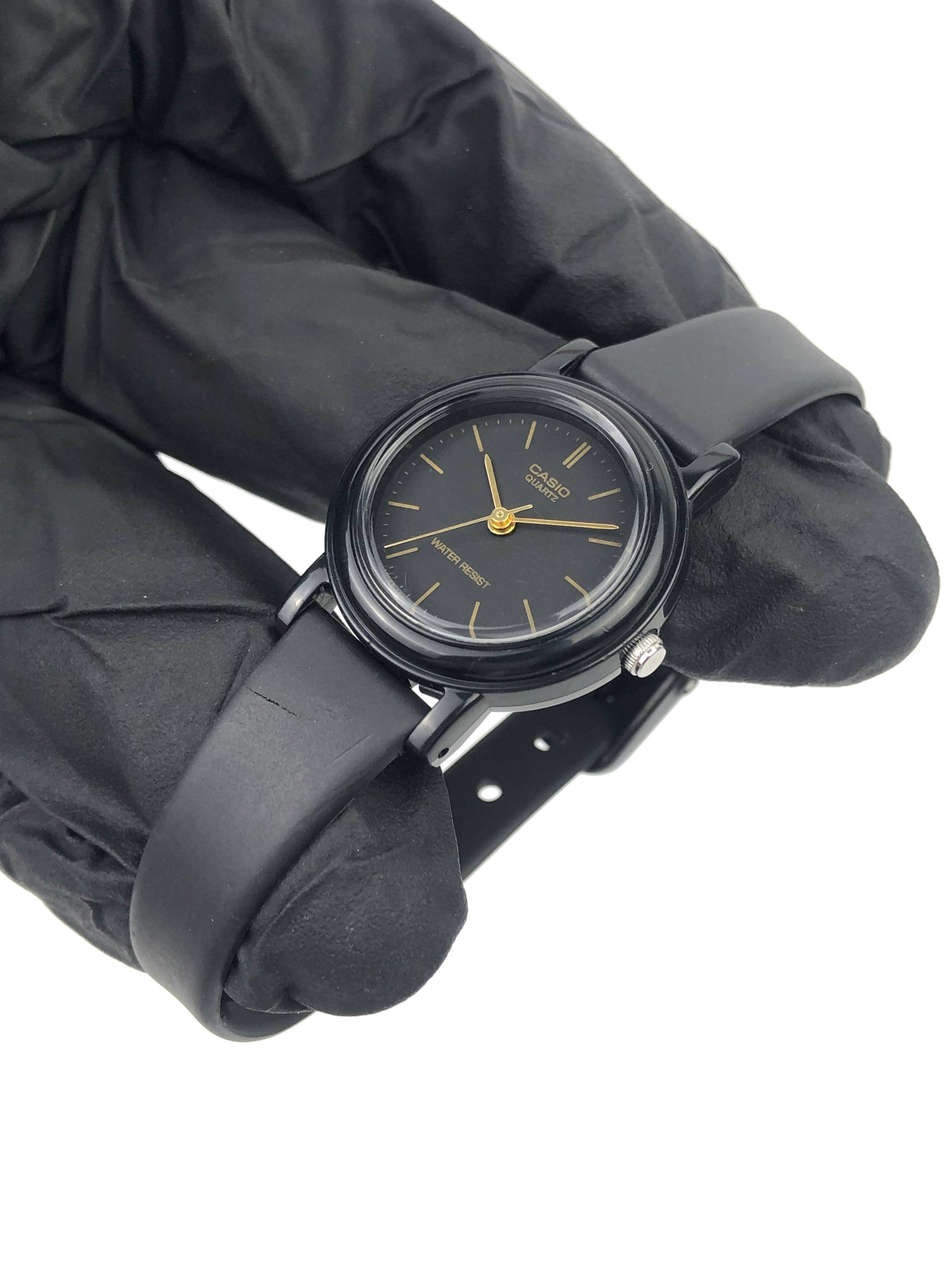 CASIO LQ-139 BLACK DIAL GOLD INDEX QUARTZ WATER RESIST ORIGINAL JAPAN WATCH - Gambar 2