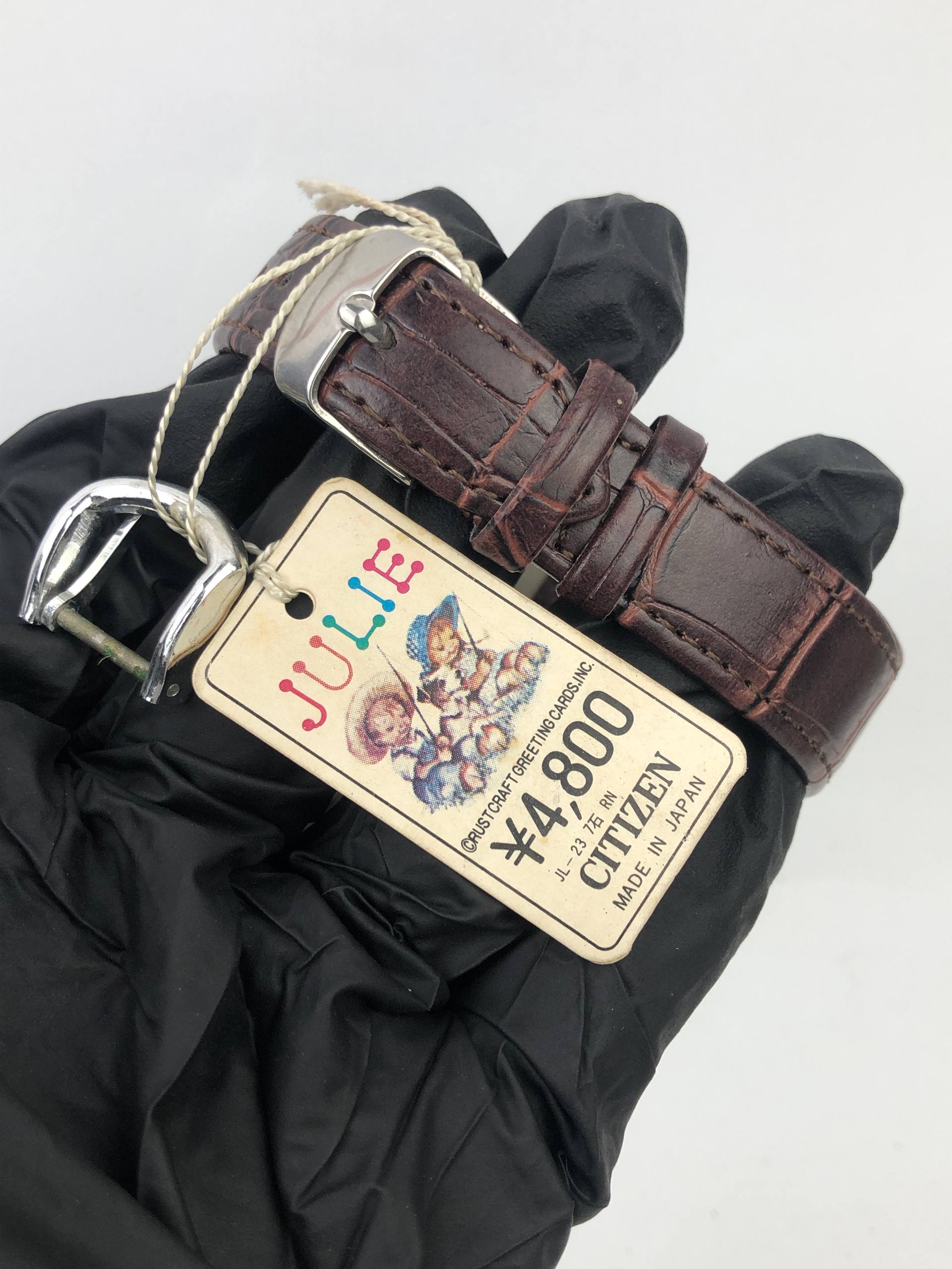 CITIZEN JULIE MECHANICAL DISPLAY BACK VINTAGE - Gambar 7