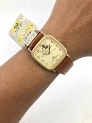 ALBA MICKEY MOUSE CLASSIC LINEN DIAL NOS