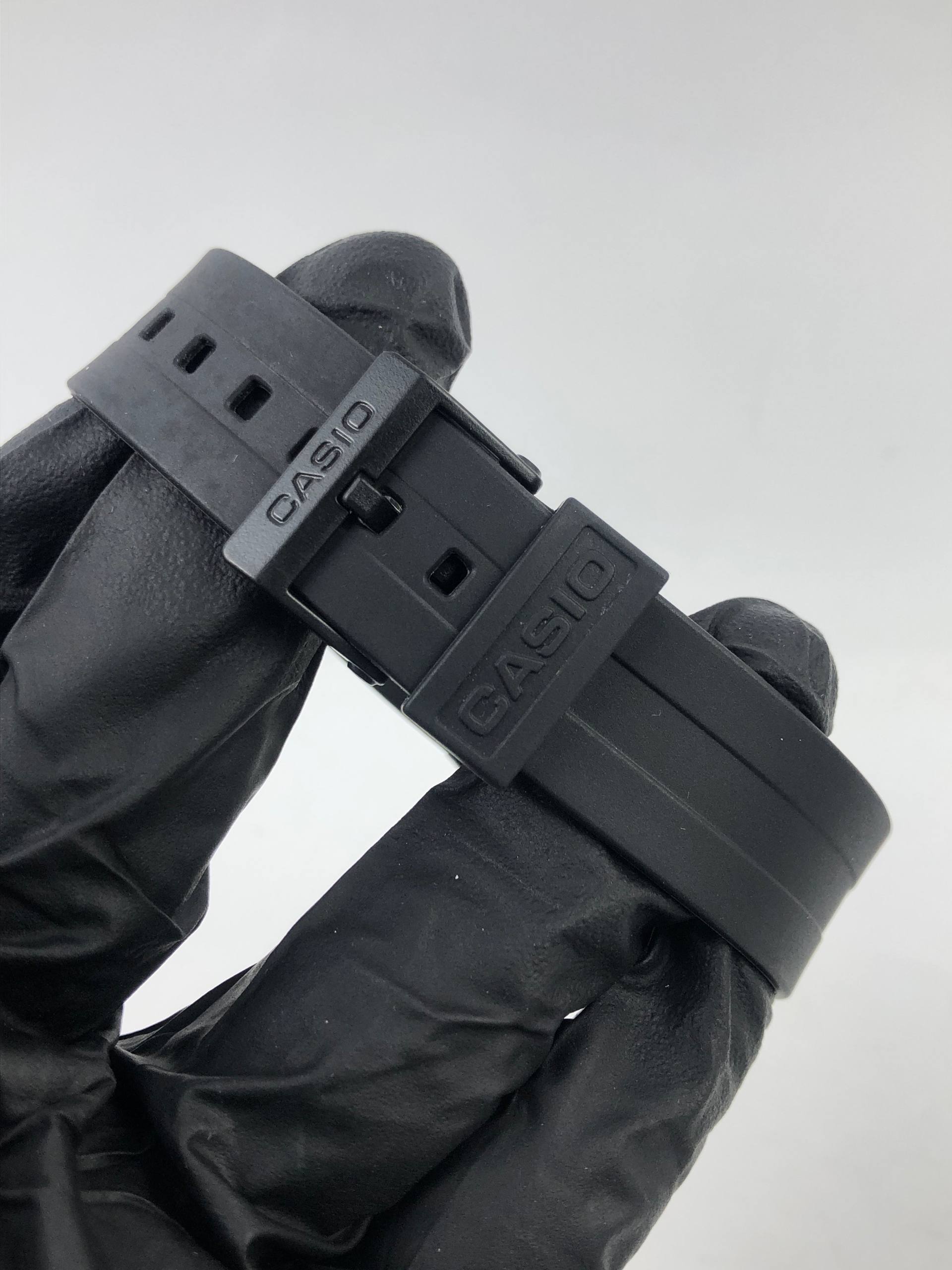 CASIO MW-59 50M BLACK RUBBER STRAP - Gambar 8