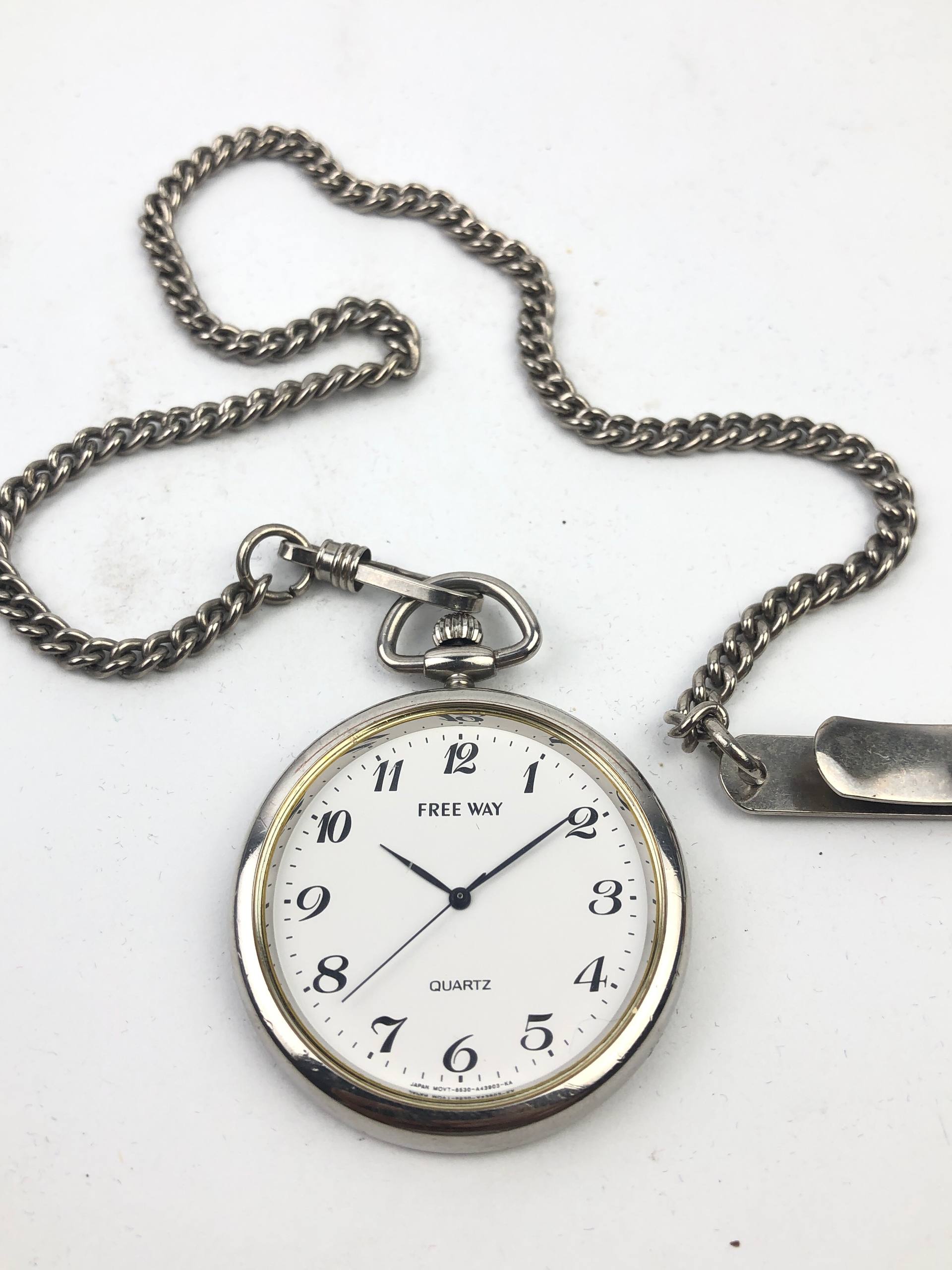 CITIZEN FREE WAY 5530-A42560 POCKET WATCH