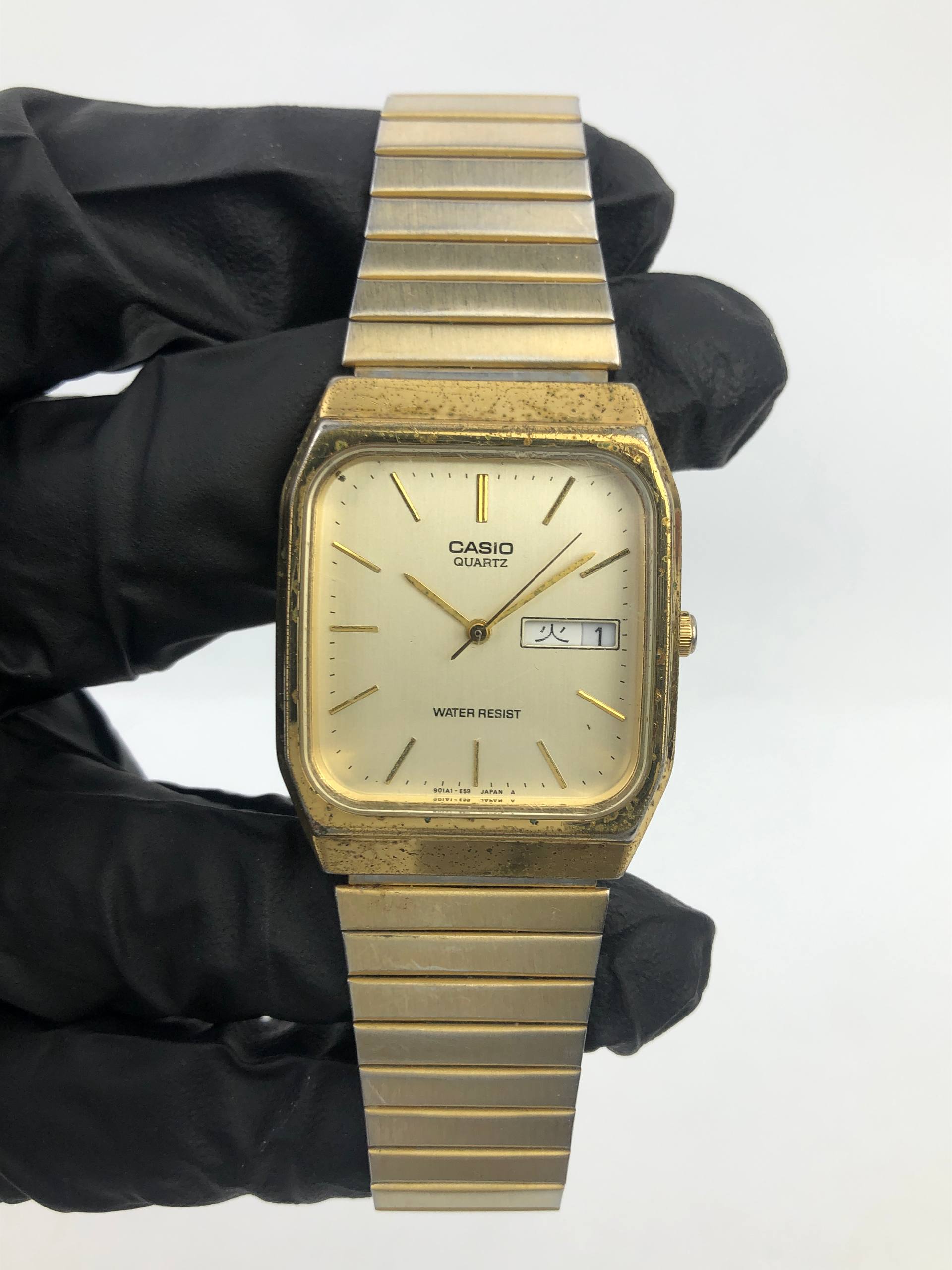 CASIO QUARTZ DAY DATE TV CASE - Gambar 2