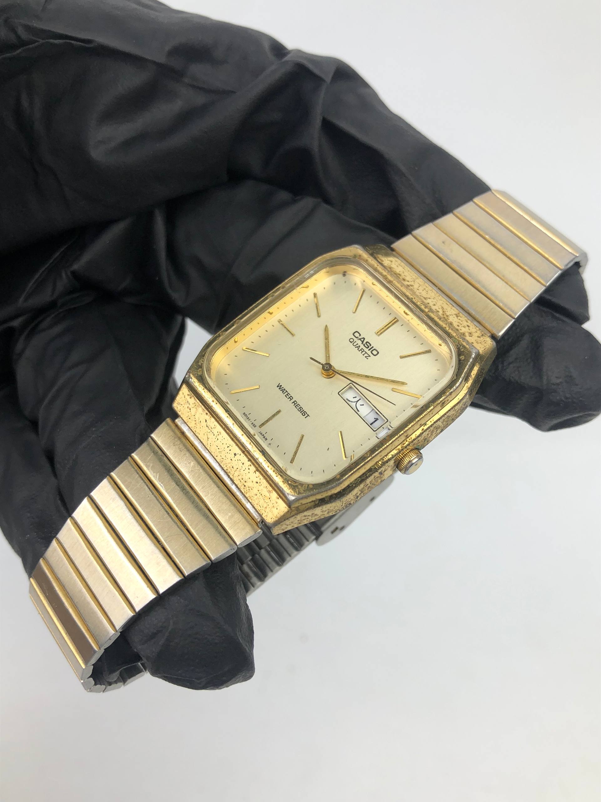 CASIO QUARTZ DAY DATE TV CASE - Gambar 3
