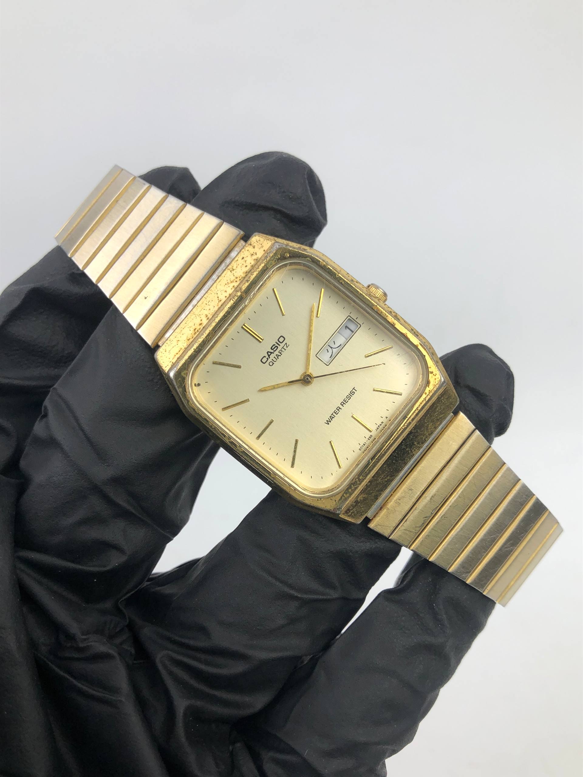 CASIO QUARTZ DAY DATE TV CASE - Gambar 4
