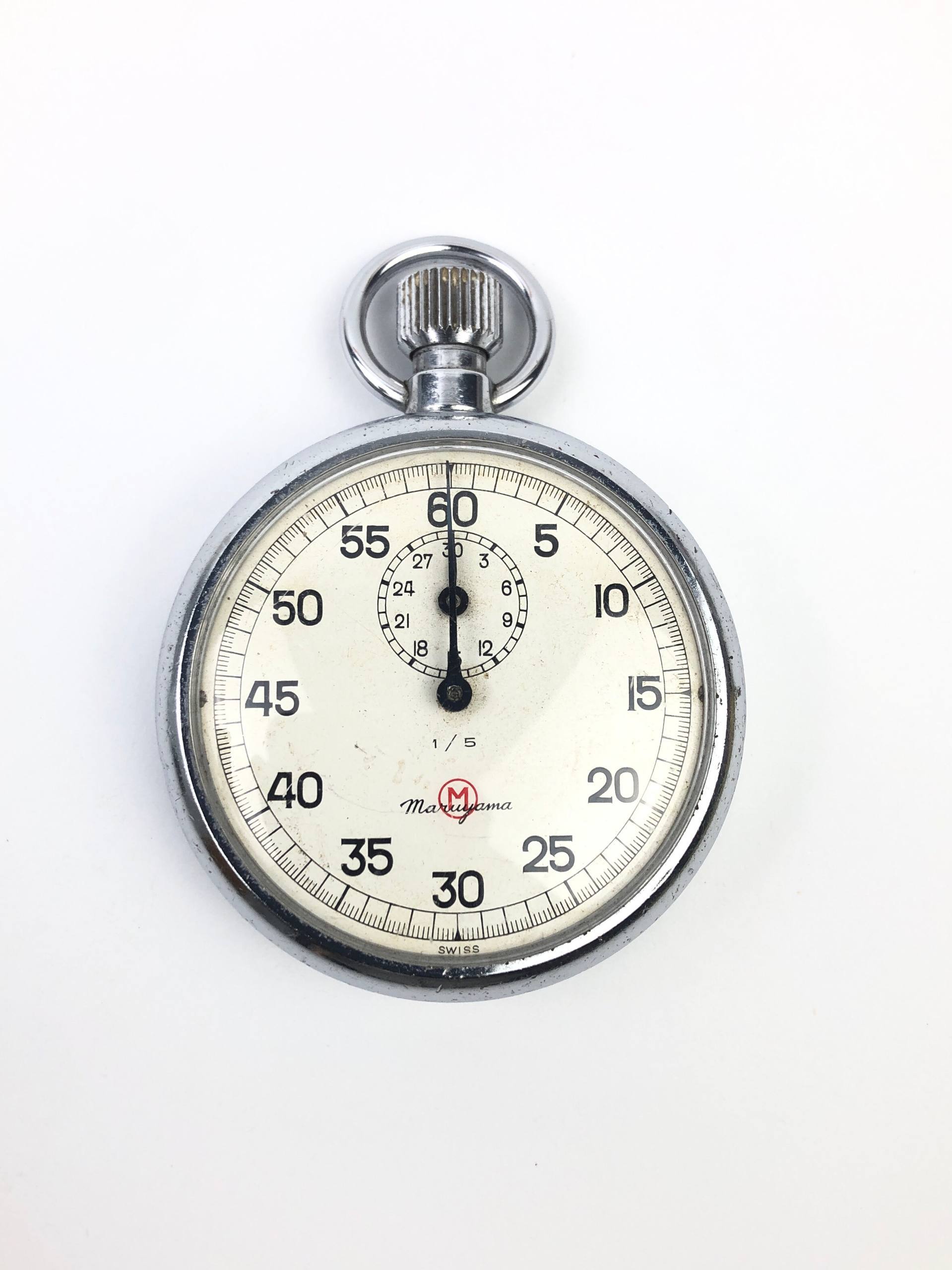 SWISSMADE STOPWATCH VINTAGE MECHANICAL
