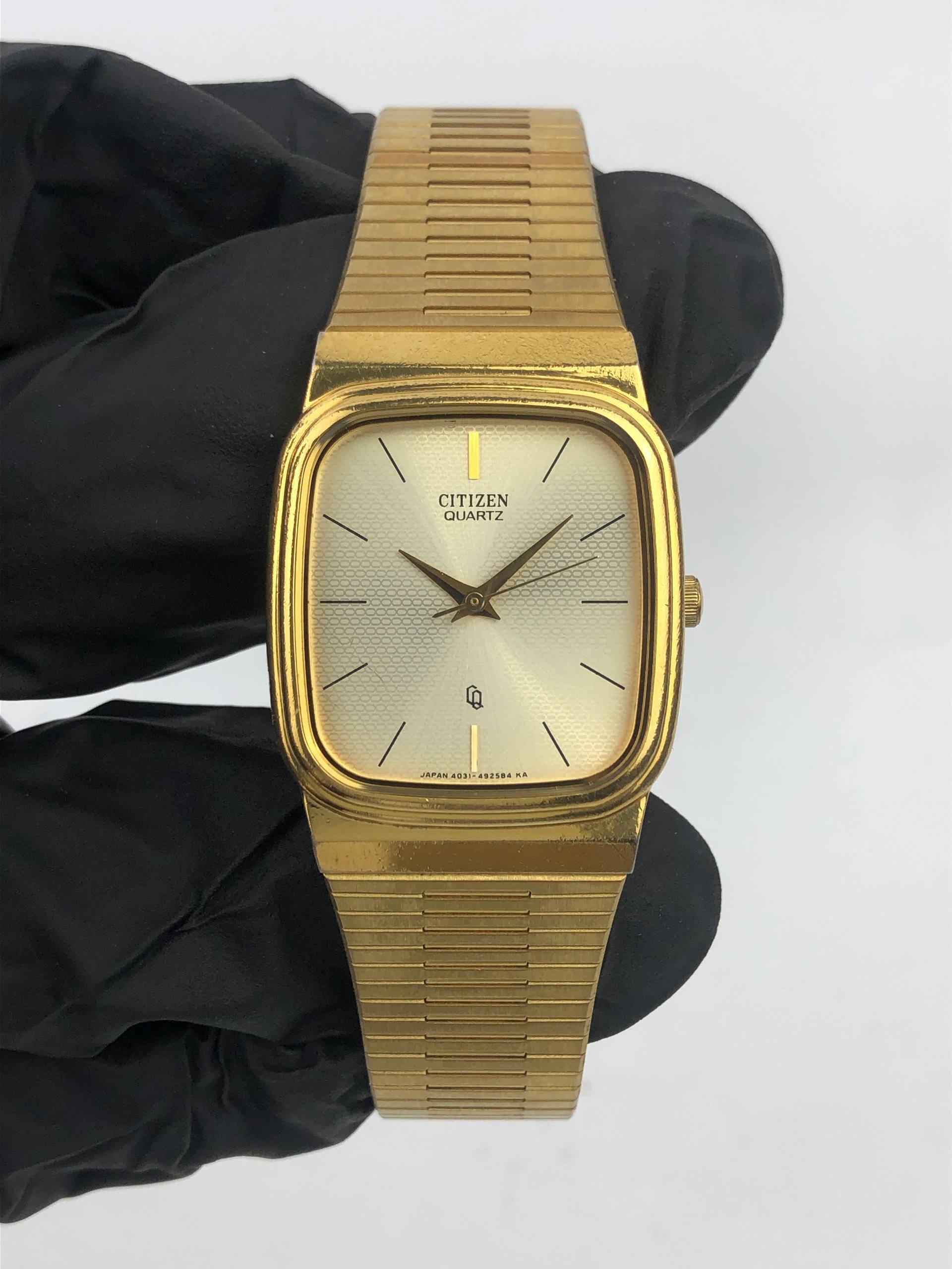 CITIZEN LINEN TV CASE INTEGRATED BRACELET QUARTZ - Gambar 2