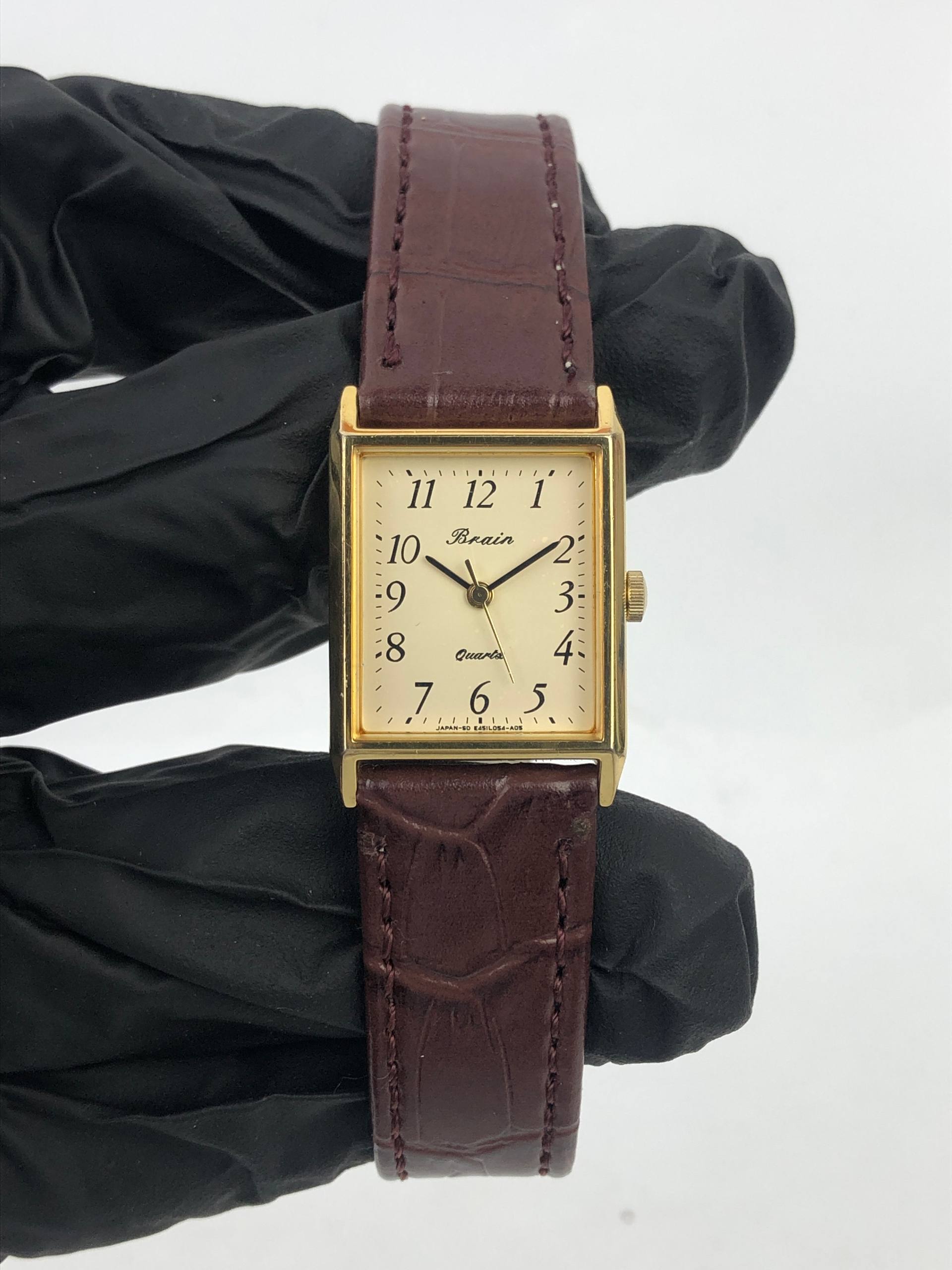 ORIENT TANK CASE ARABIC DIAL CASUAL STRAP - Gambar 2