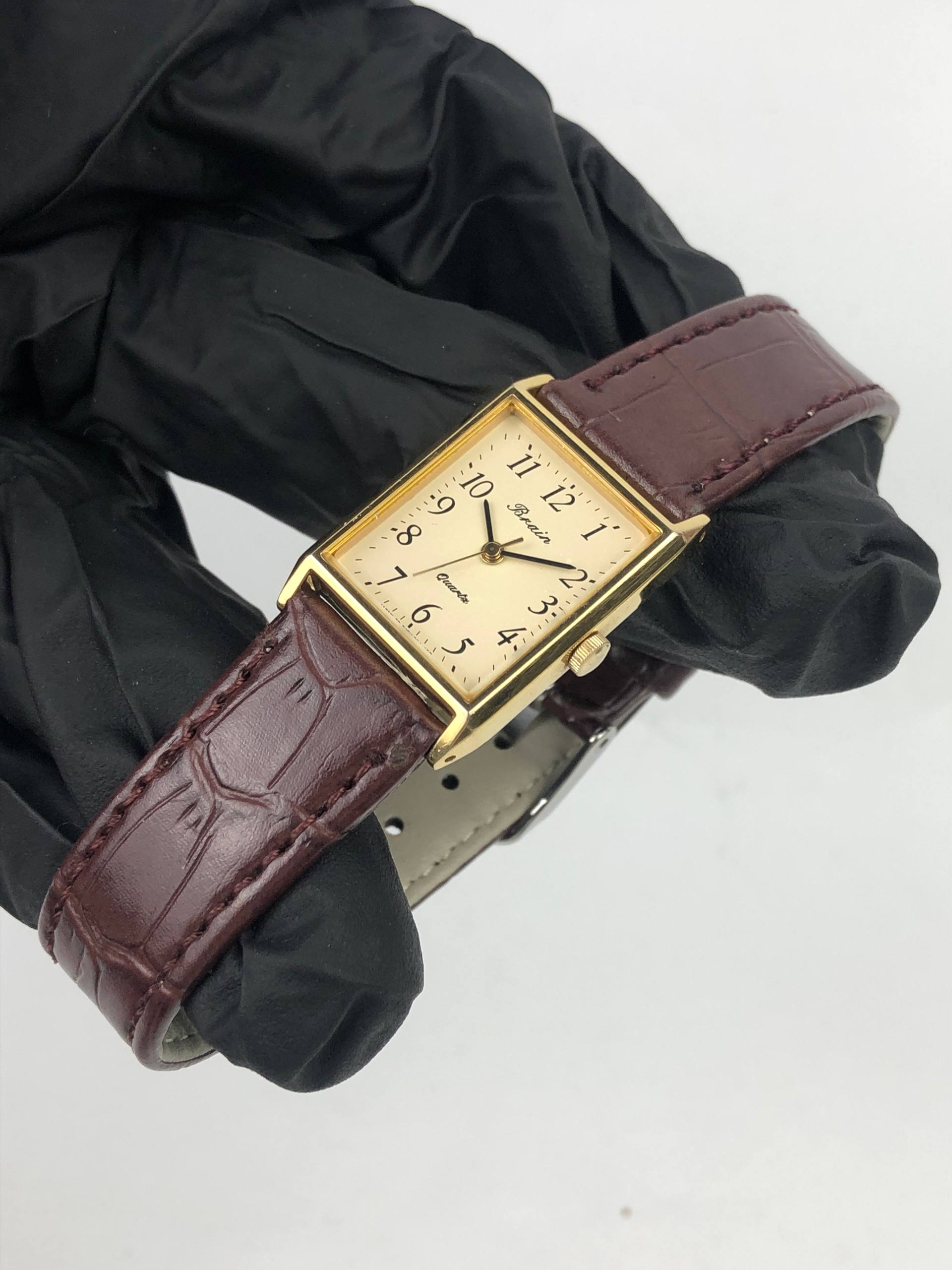 ORIENT TANK CASE ARABIC DIAL CASUAL STRAP - Gambar 3