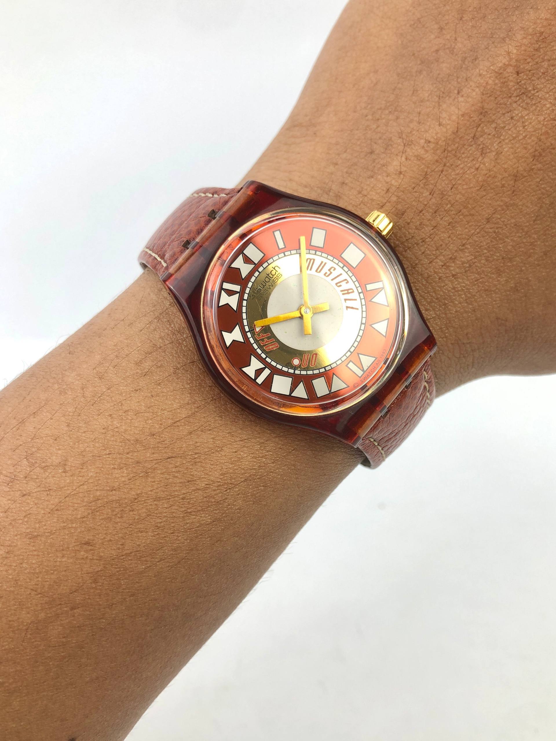 RARE 90’s SWATCH MUSICAL ART DIAL ALL ORIGINAL