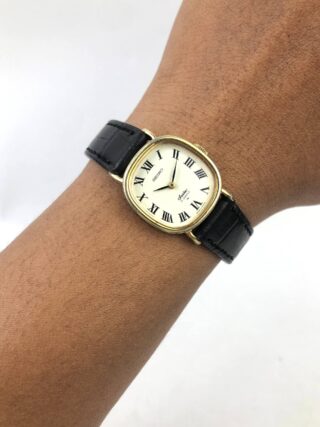 SEIKO SOCIE ROMAN DIAL GOLD DRESS WATCH