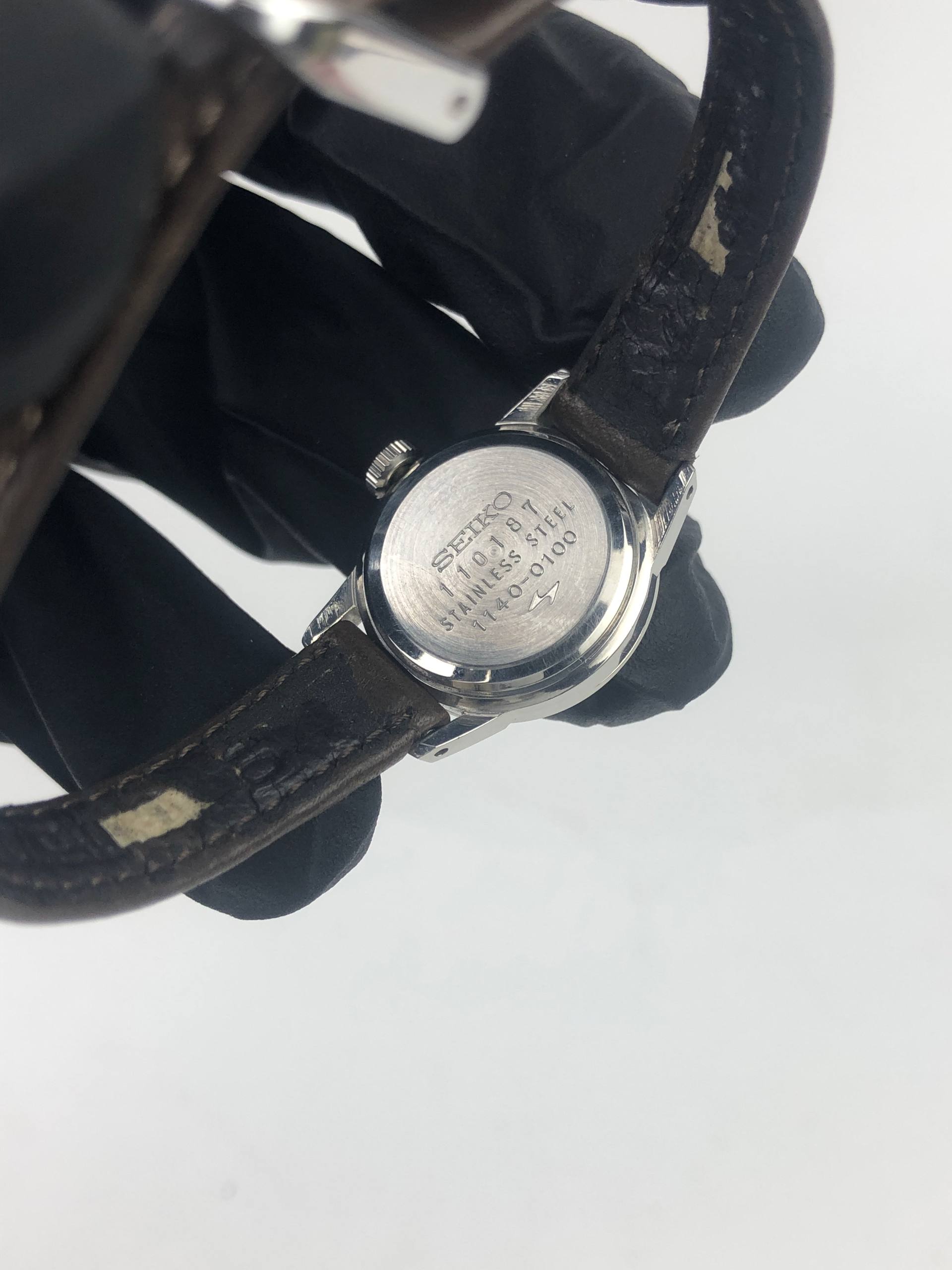 SEIKO SPECIAL 23 JEWELS 1140-0100 MANUAL WIND SILVER - Gambar 7