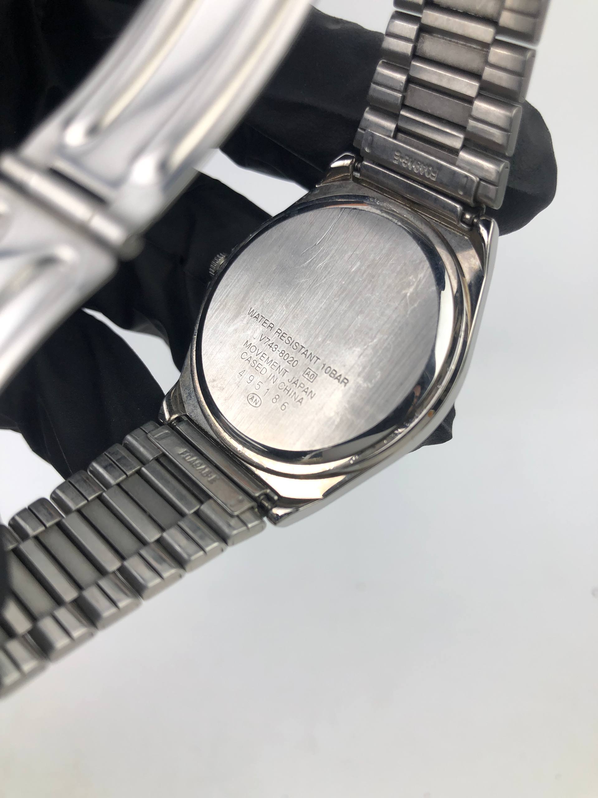 ALBA V743-8020 FULL LUME DIAL DAY DATE JDM - Gambar 9