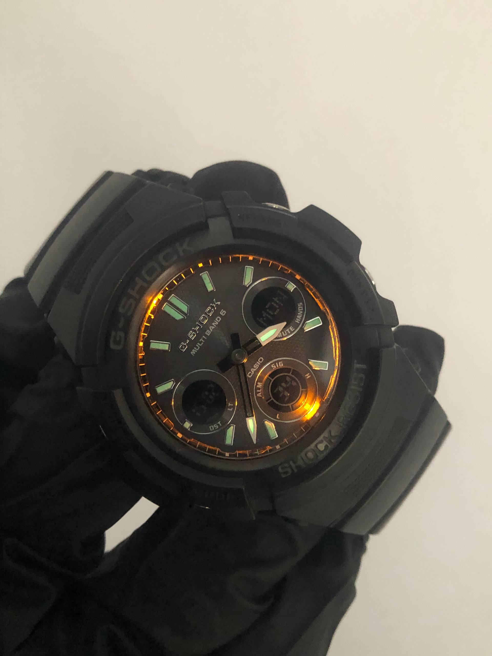 CASIO G SHOCK AWG-M100B-1A TOUGH SOLAR MULTIBAND 6 - Gambar 5