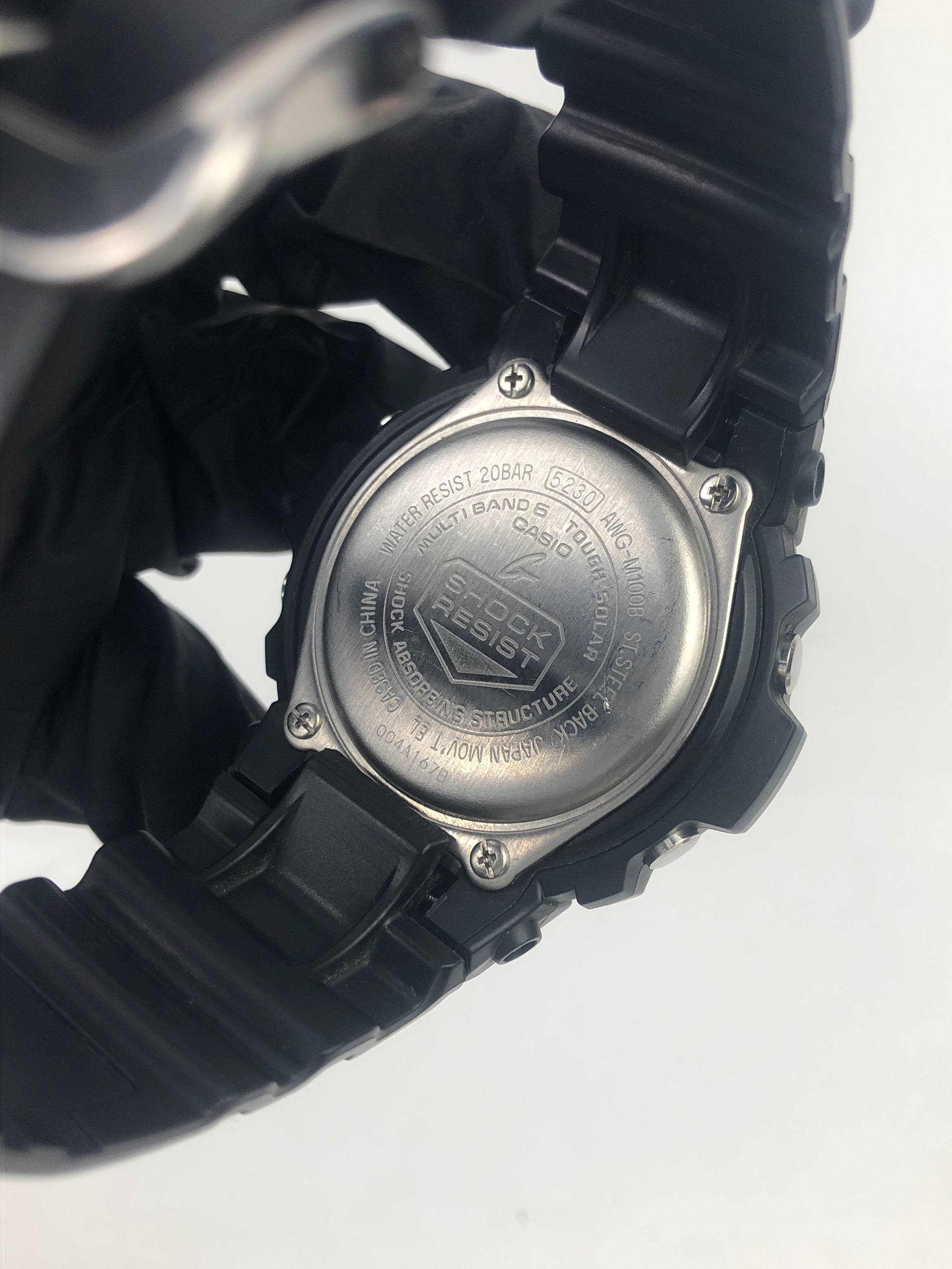 CASIO G SHOCK AWG-M100B-1A TOUGH SOLAR MULTIBAND 6 - Gambar 8