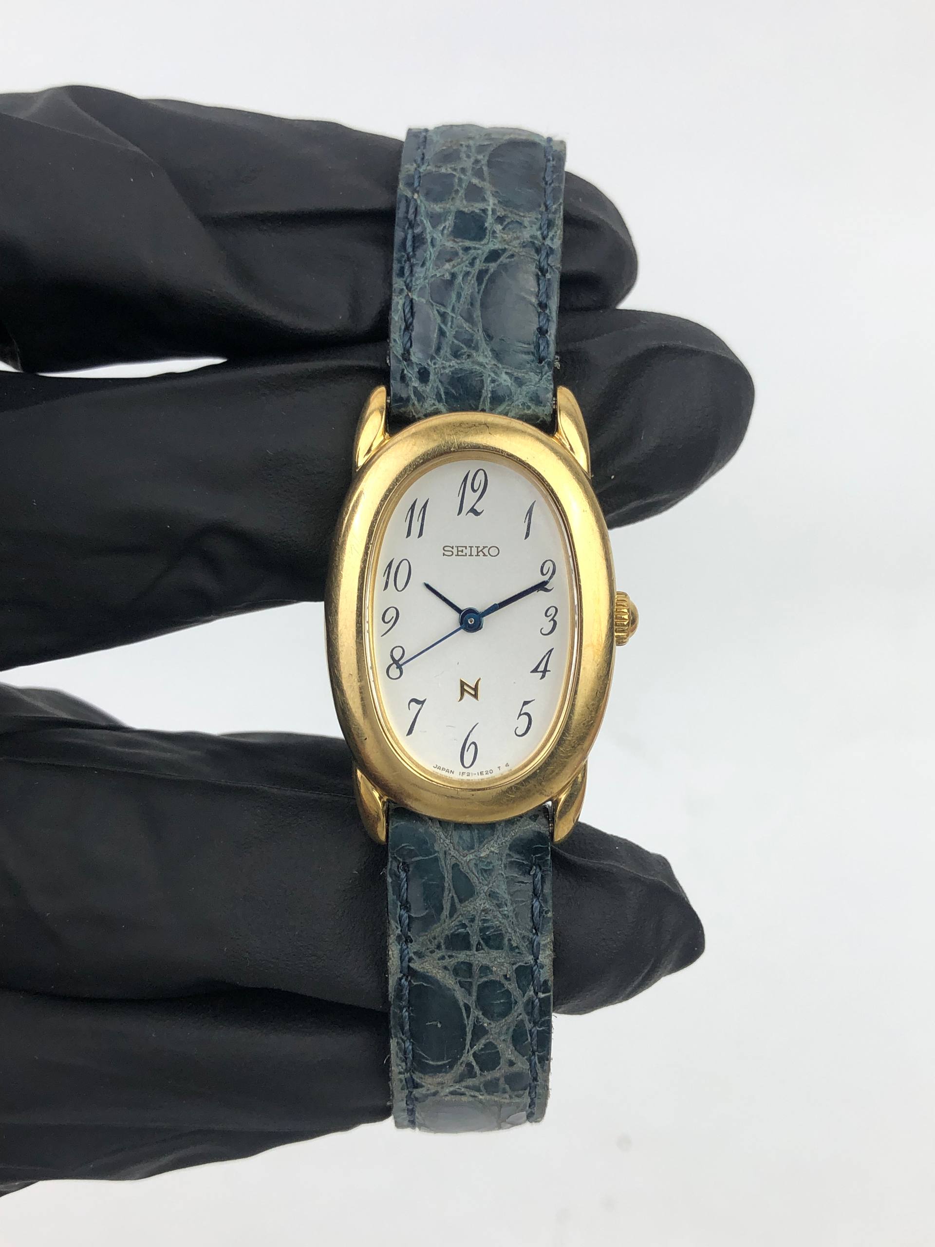 SEIKO ELLIPSE CAL 1F21 GOLD DRESS WHITE DIAL JAPAN LADIES - Gambar 2