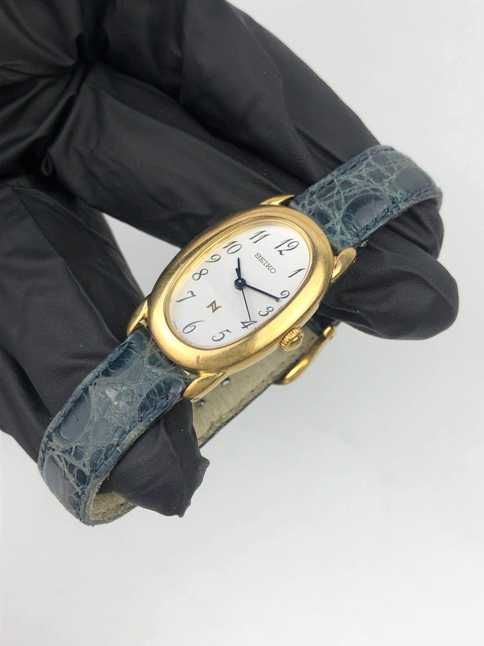 SEIKO ELLIPSE CAL 1F21 GOLD DRESS WHITE DIAL JAPAN LADIES - Gambar 3