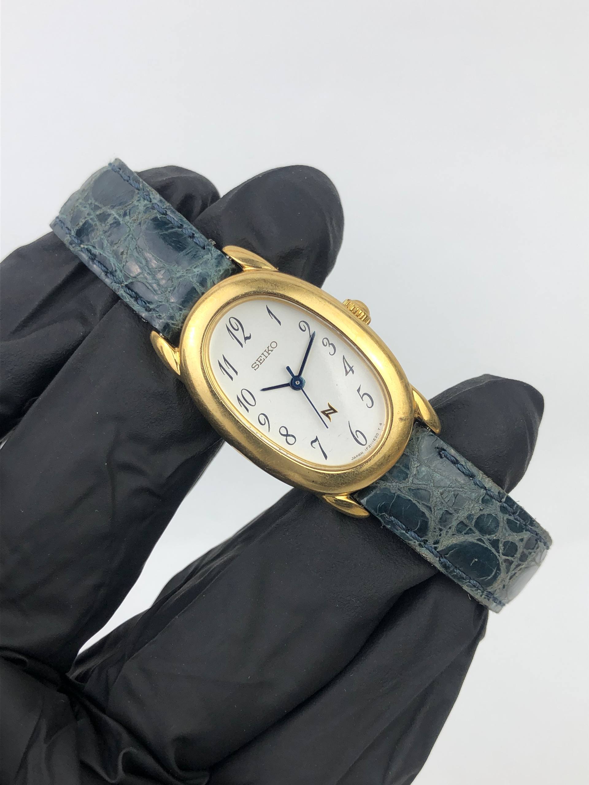 SEIKO ELLIPSE CAL 1F21 GOLD DRESS WHITE DIAL JAPAN LADIES - Gambar 4