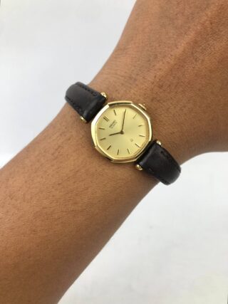SEIKO OCTAGON CAL 1400 ULTRA THIN CHAMPAGNE DIAL JAPAN VINTAGE