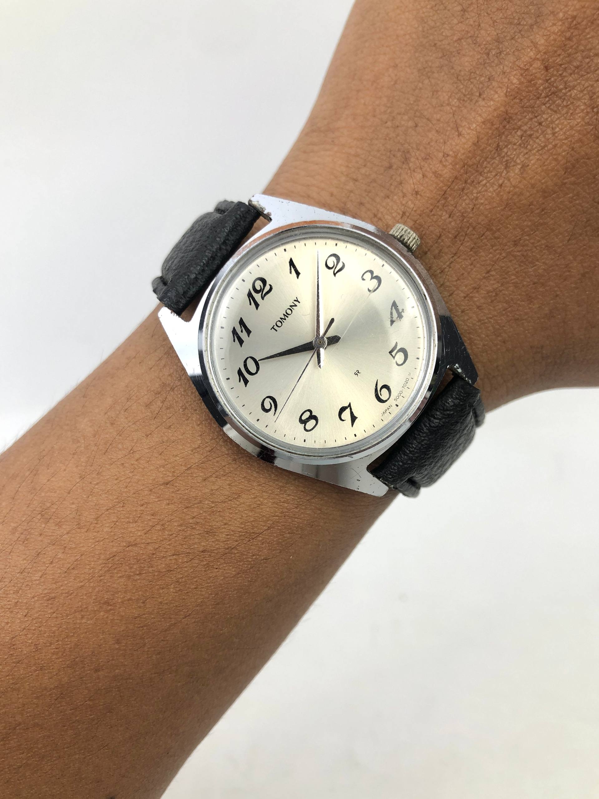 SEIKO TOMONY VINTAGE SILVER SUNBURST BREGUET DIAL JAPAN