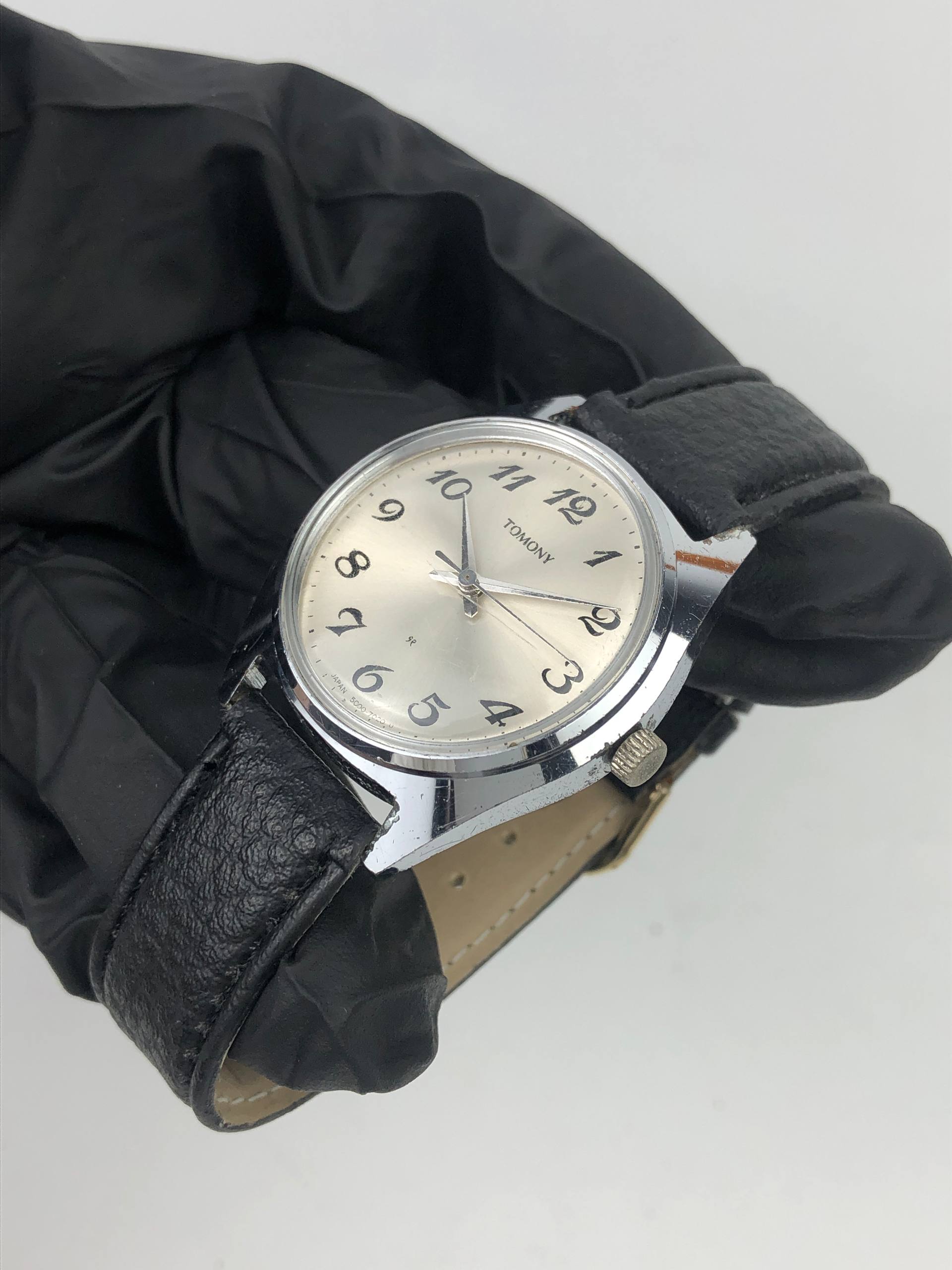 SEIKO TOMONY VINTAGE SILVER SUNBURST BREGUET DIAL JAPAN - Gambar 3