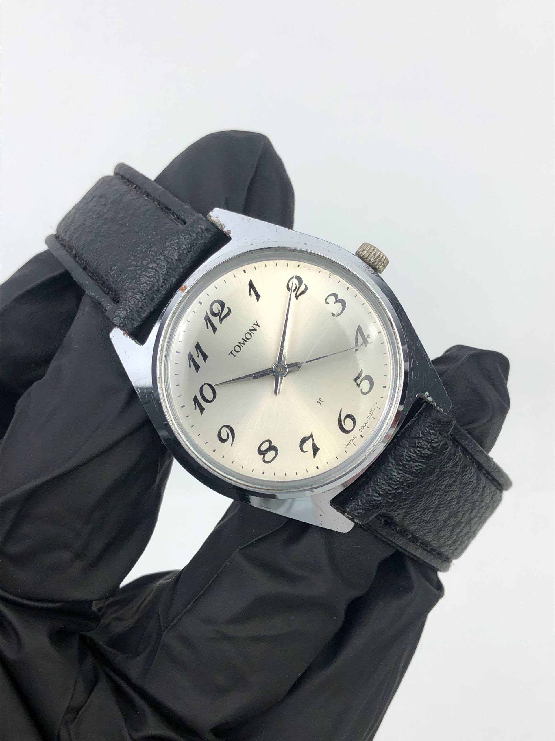 SEIKO TOMONY VINTAGE SILVER SUNBURST BREGUET DIAL JAPAN - Gambar 4